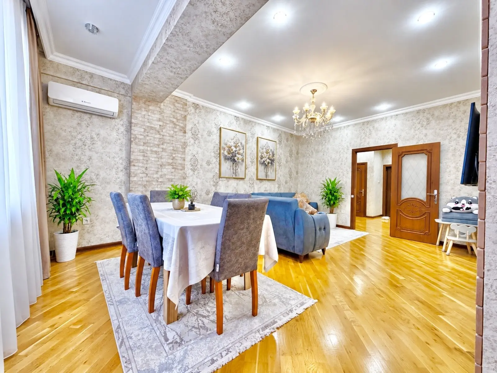 2-комнатная квартира, пос. 8-й километр, Əlif Hacıyev küçəsi, Низаминский район — фото 1