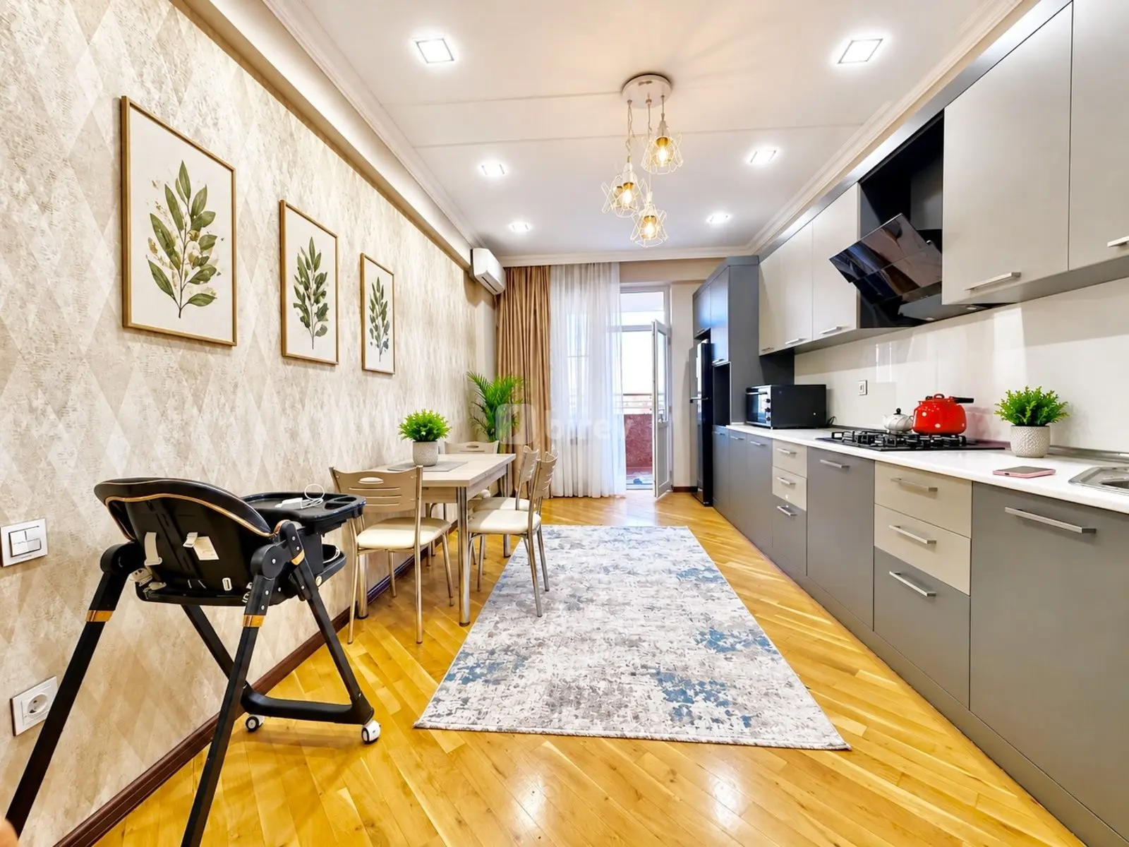 2-комнатная квартира, пос. 8-й километр, Əlif Hacıyev küçəsi, Низаминский район — фото 9