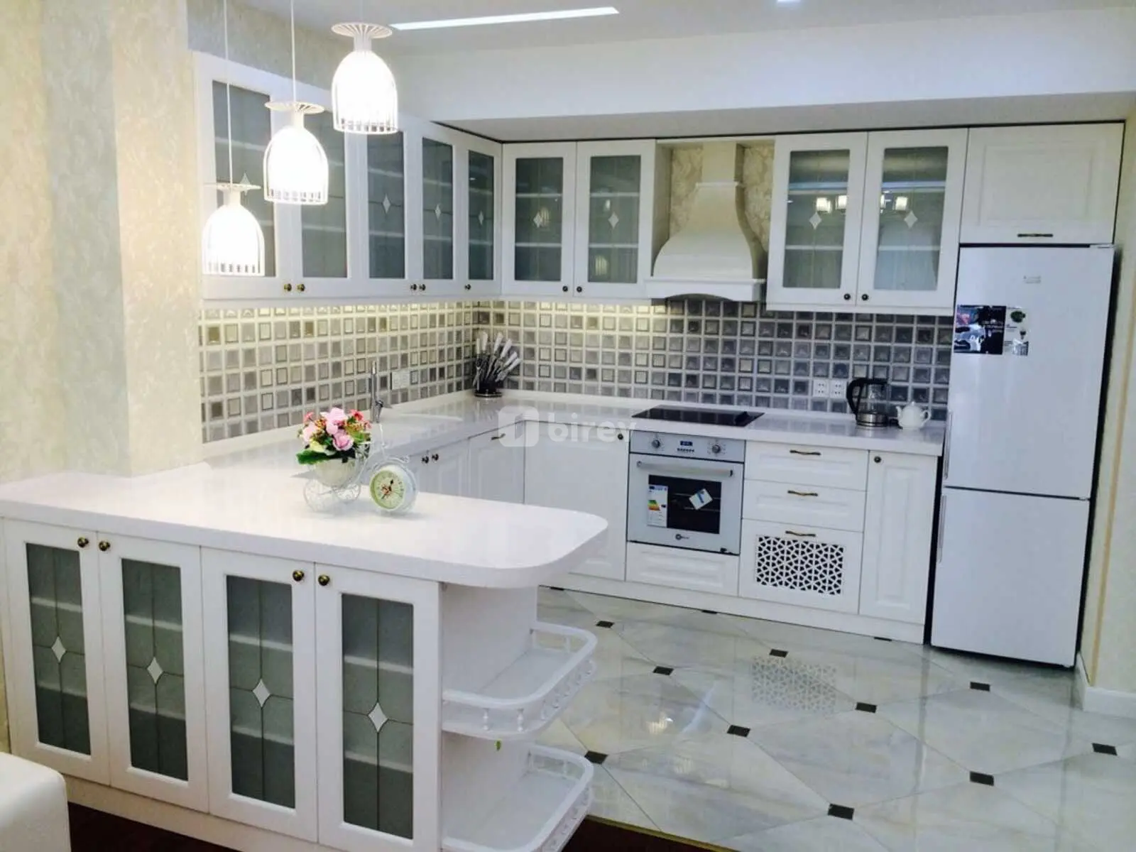 3-комнатная квартира, пос. Белый город, Afiyəddin Cəlilov küçəsi. Park Azure Residence, Хатаинский район — фото 12