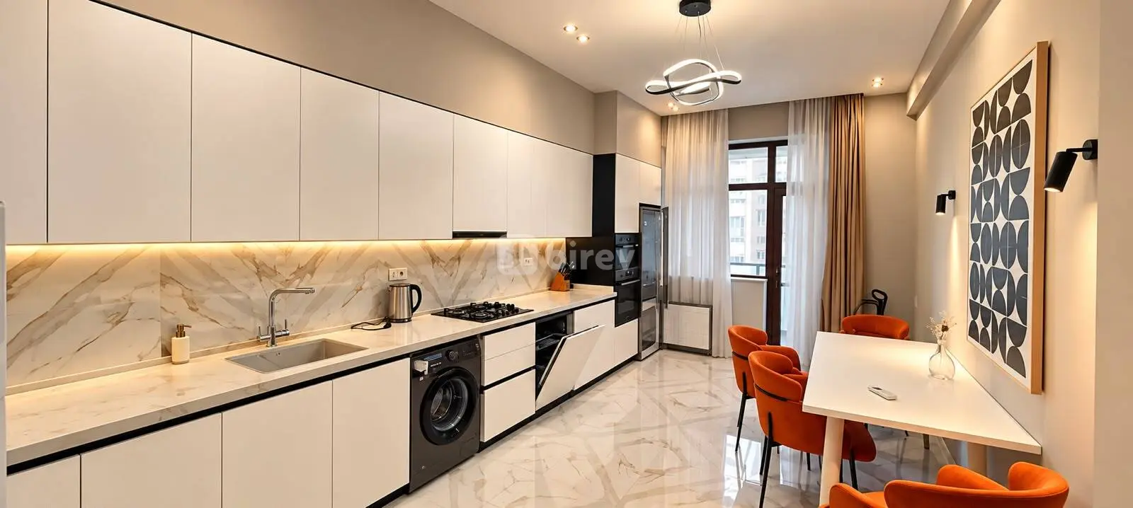 2-комнатная квартира, Насиминский район, İnşaatçılar prospekti, Баку — фото 2