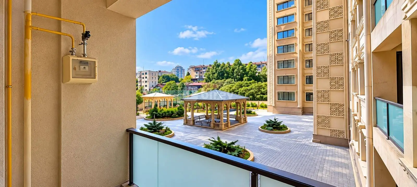 2-комнатная квартира, Насиминский район, İnşaatçılar prospekti, Баку — фото 12