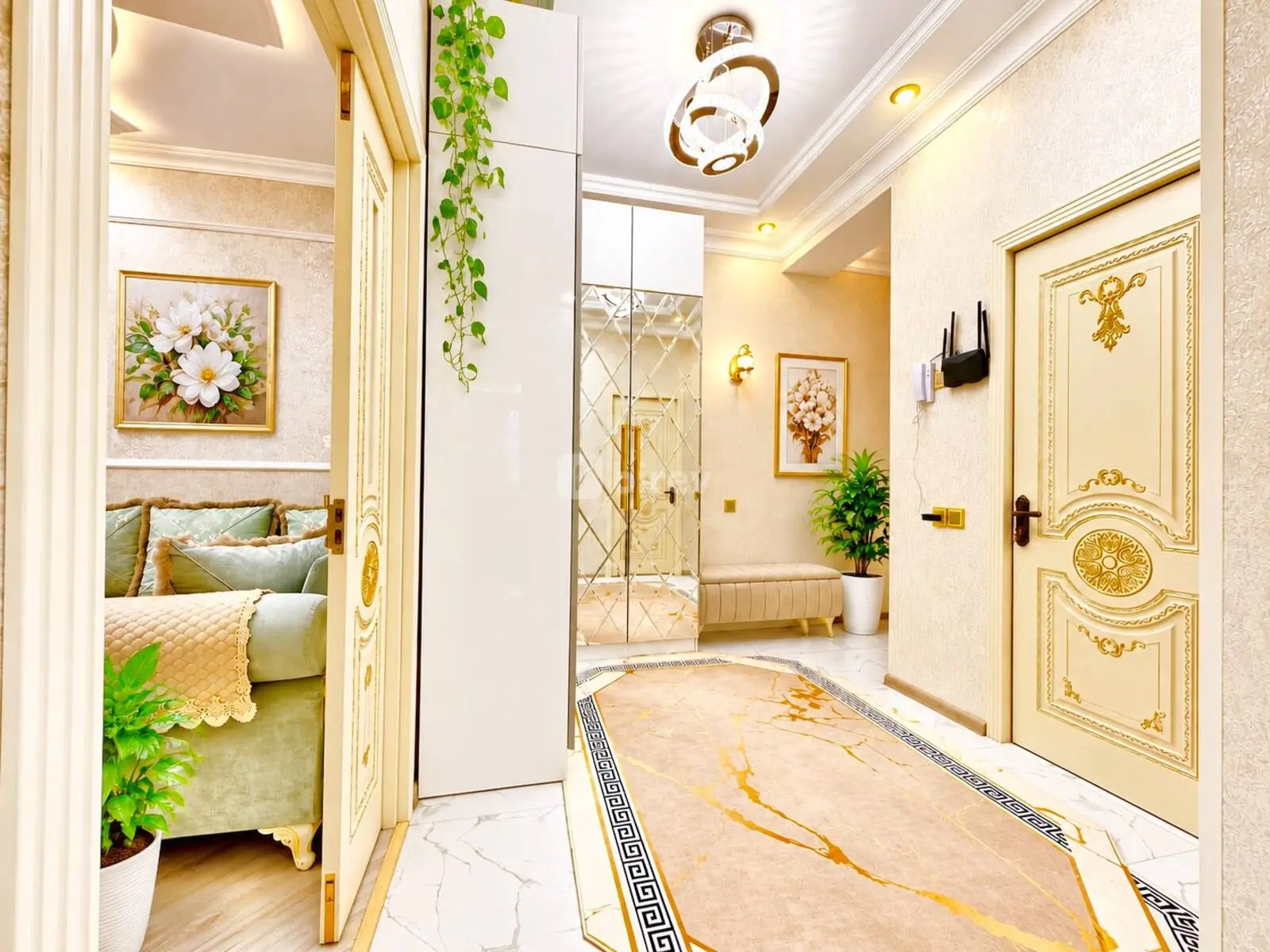 3-комнатная квартира, пос. 8-й километр, Əlif Hacıyev küçəsi, Низаминский район — фото 9