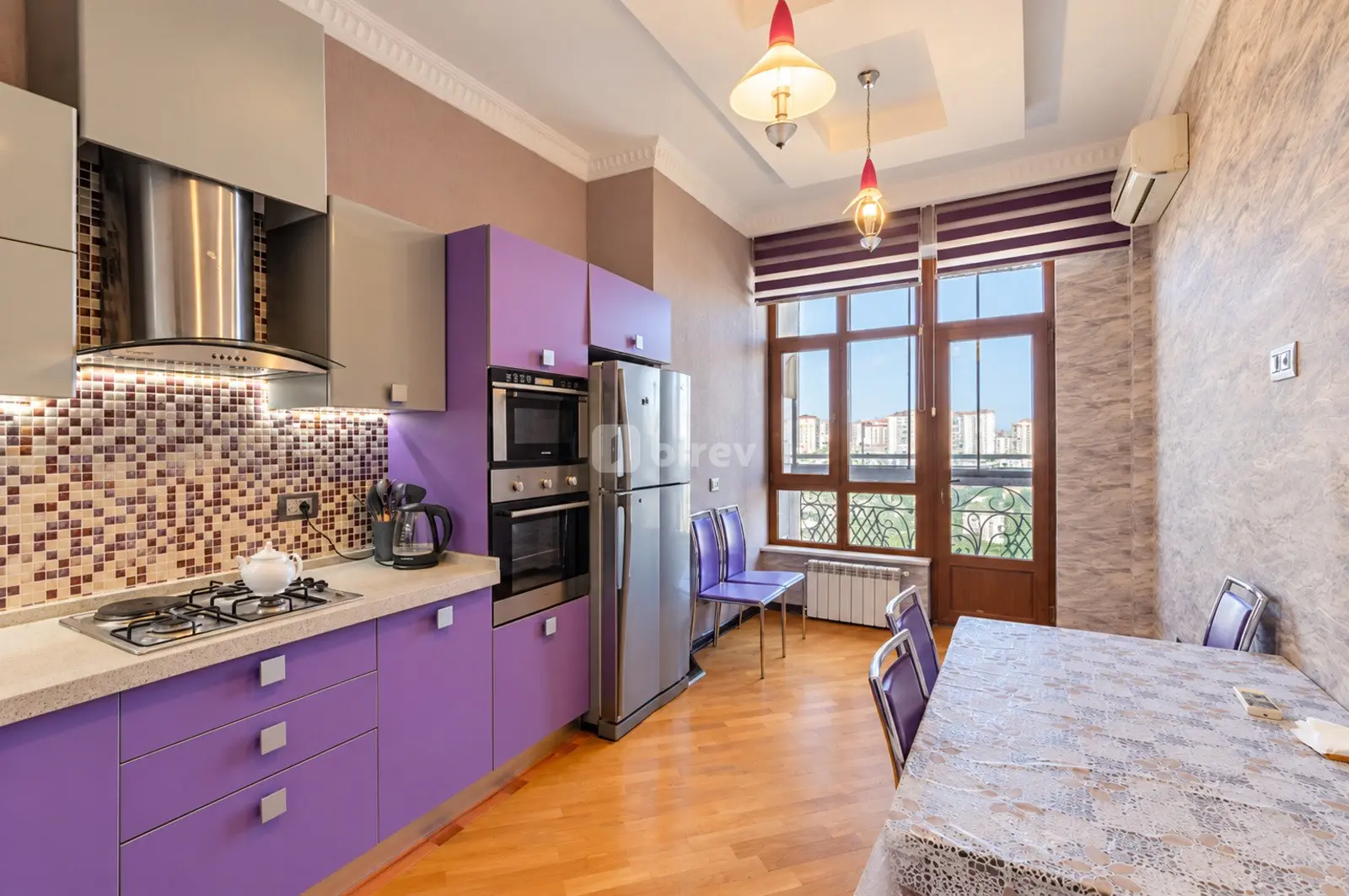 3-комнатная квартира, Ясамальский район, H. Zərdabi pr, Баку — фото 8