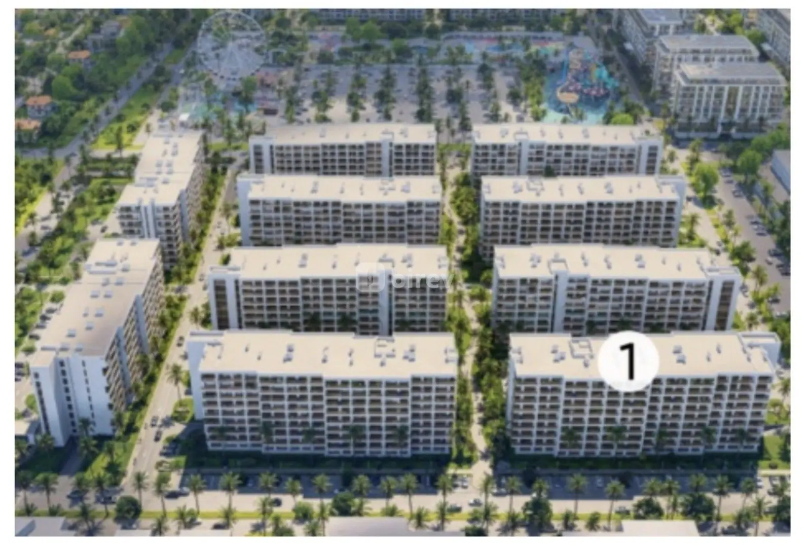 2-комнатная квартира, пос. Нардаран, Park Residence 3 Y/K, Сабунчинский район — фото 4
