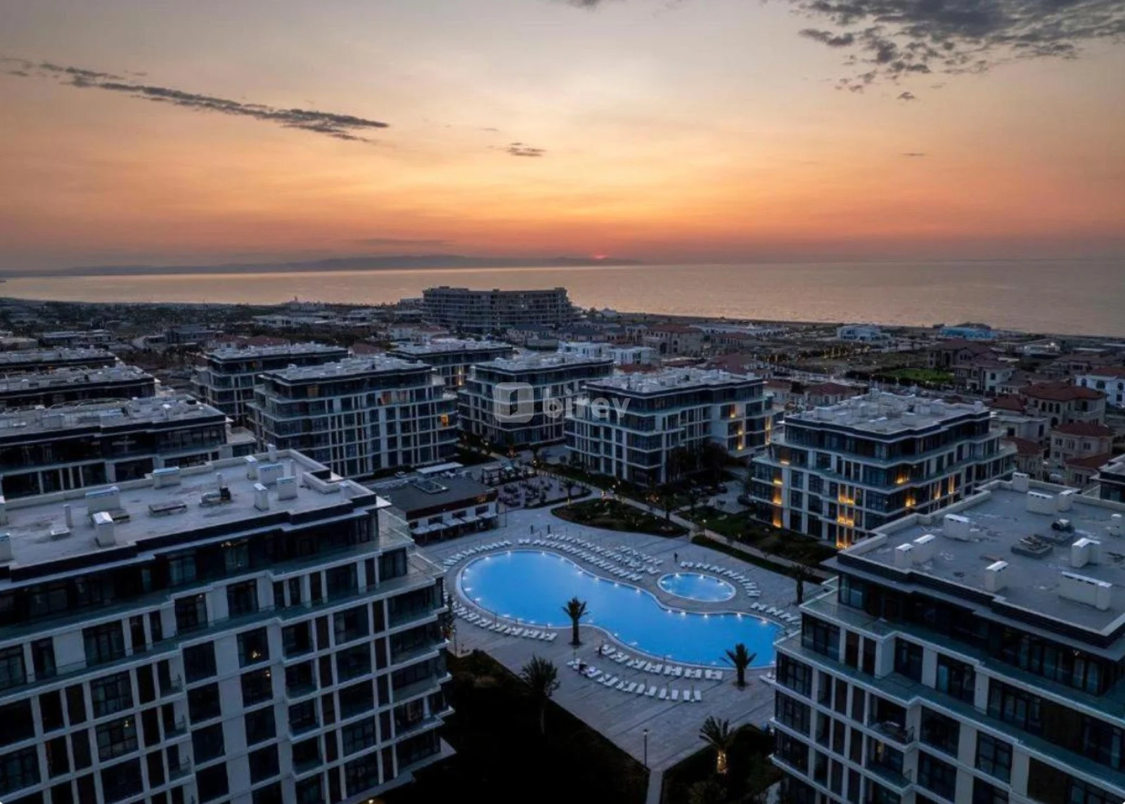 1-комнатная квартира, пос. Sea Breeze, Park Lane, bina 2, Сабунчинский район — фото 1