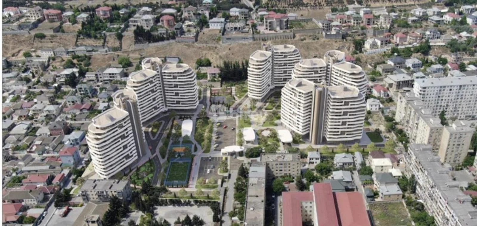 3-комнатная квартира, пос. Бакиханов, Sakit Qocayev küçəsi, Сабунчинский район — фото 1
