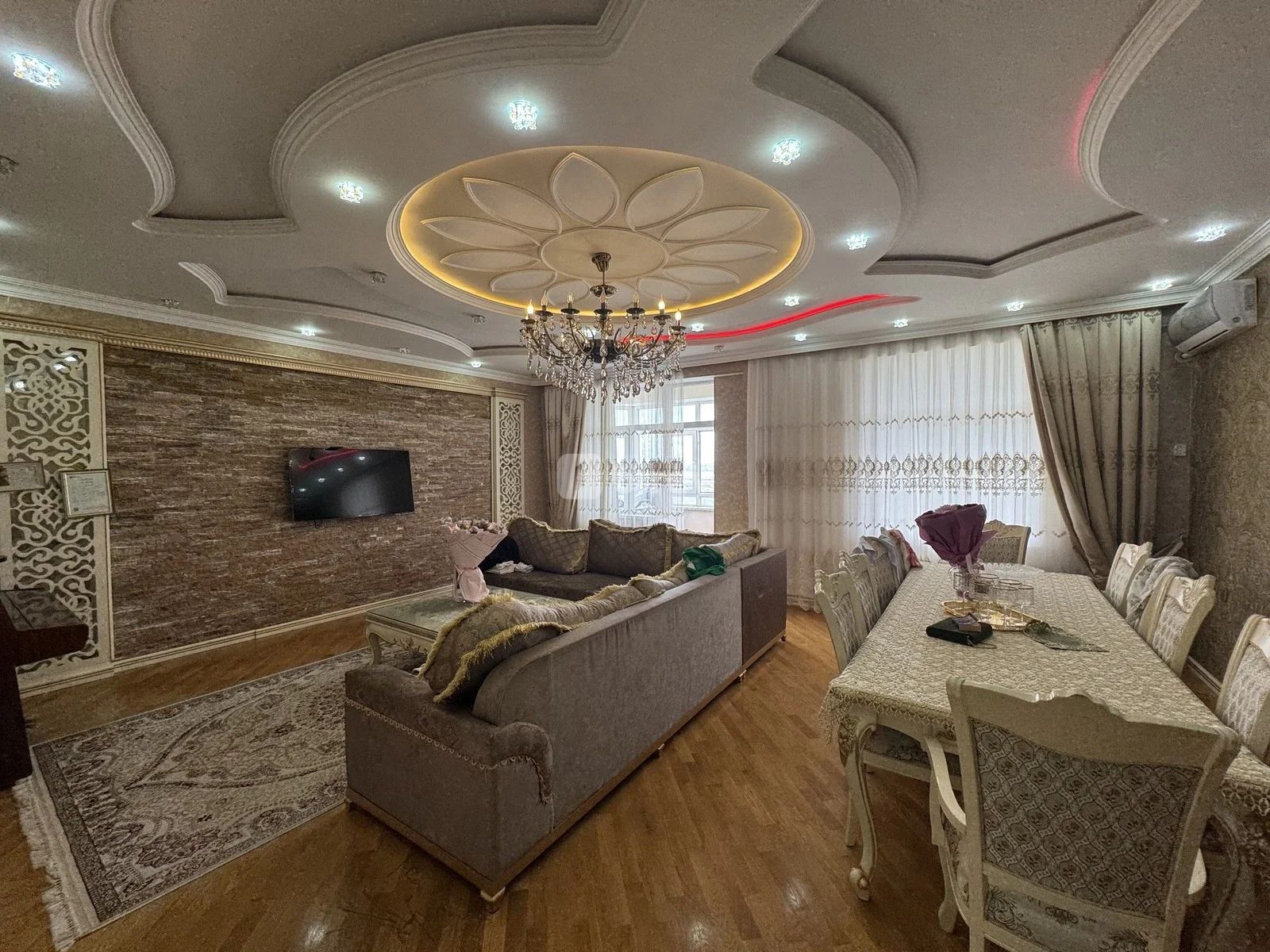 3-комнатная квартира, пос. Мамедли, Məmmədli dairəsi 7 gozəl yaşayış kompleksi, Абшеронский район — фото 1