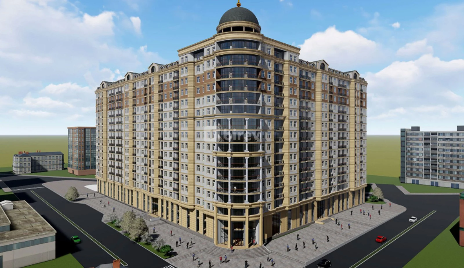 1-комнатная квартира, Наримановский район, Həsən Əliyev küçəsi 117A, Баку — фото 4