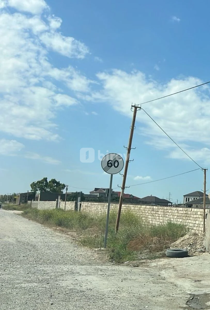 Участок 5,9 сотки, пос. Гала, Qala qəsəbəsi, Хазарский район — фото 2