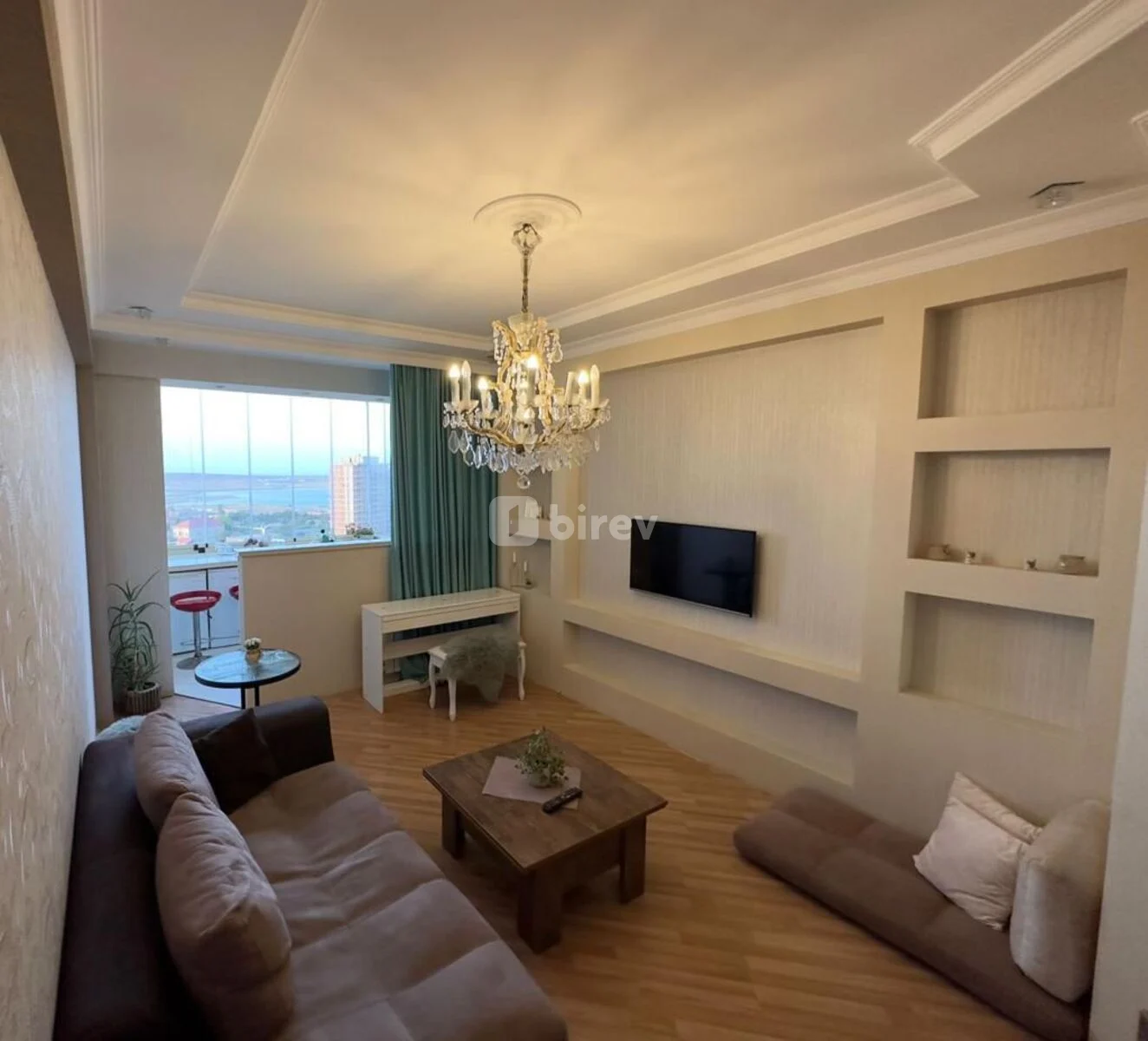 2-комнатная квартира, 7-й микрорайон, İlham Hacıyev küç. 63G, Бинагадинский район — фото 5
