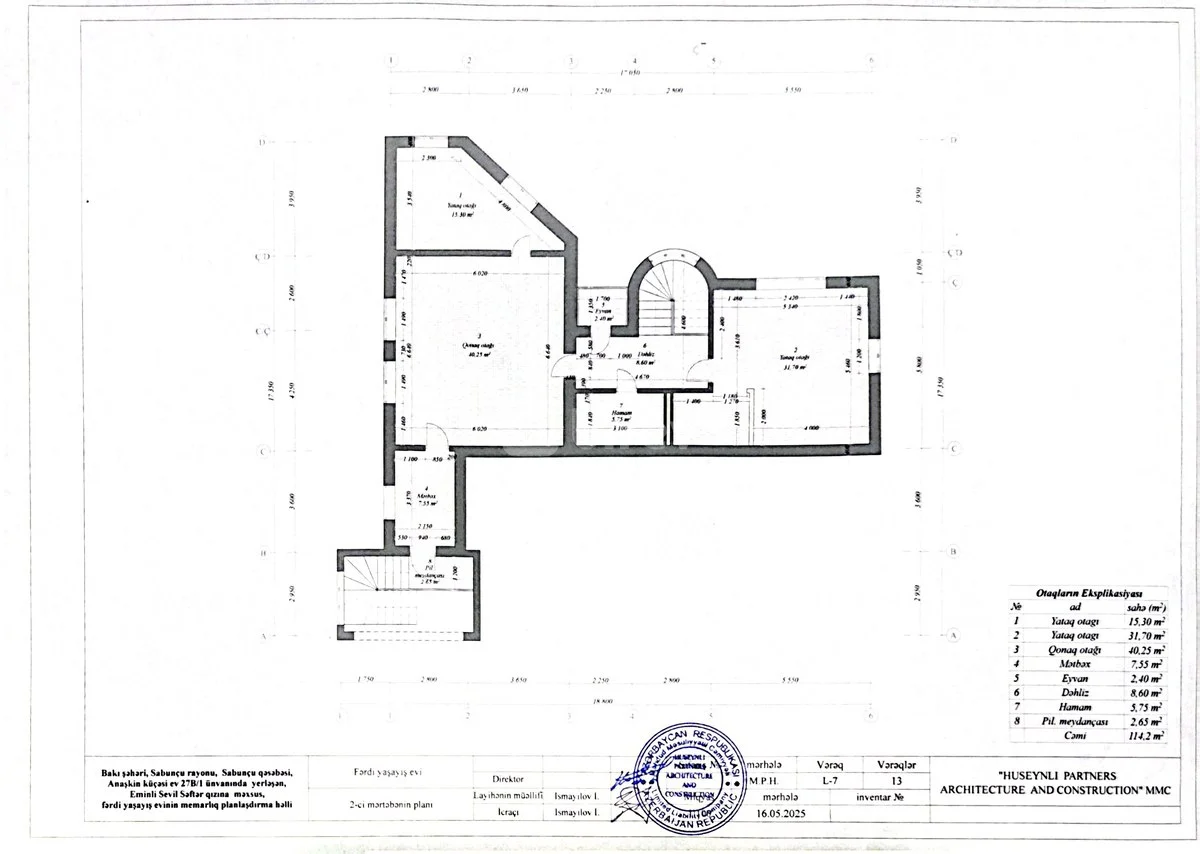 9-комнатный дом, пос. Бакиханов, Anaşkin küç., Сабунчинский район — фото 19