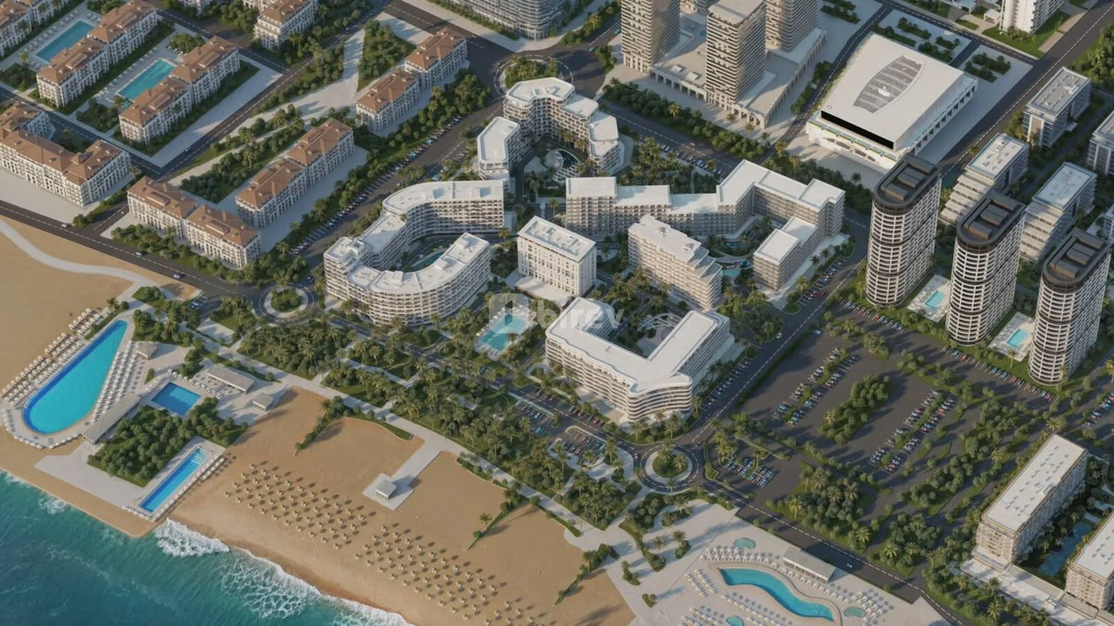 1-комнатная квартира, пос. Нардаран, Nardaran qəs.Sea Breeze, Сабунчинский район — фото 3