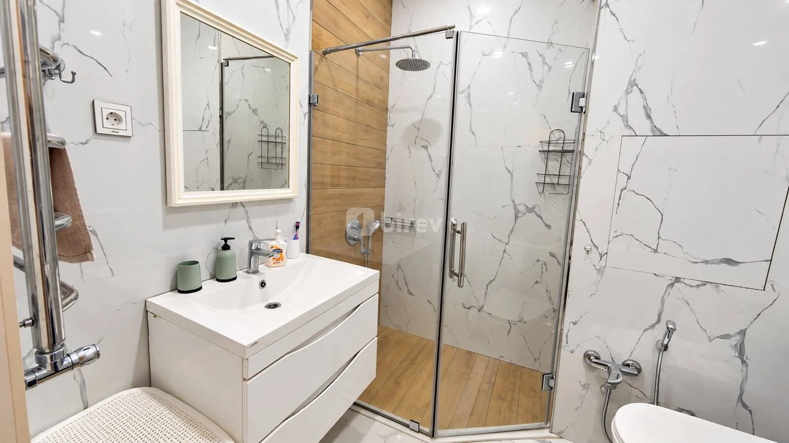 3-комнатная квартира, 8-й микрорайон, Naxçıvani küç. 1A, mənzil 20, Бинагадинский район — фото 9
