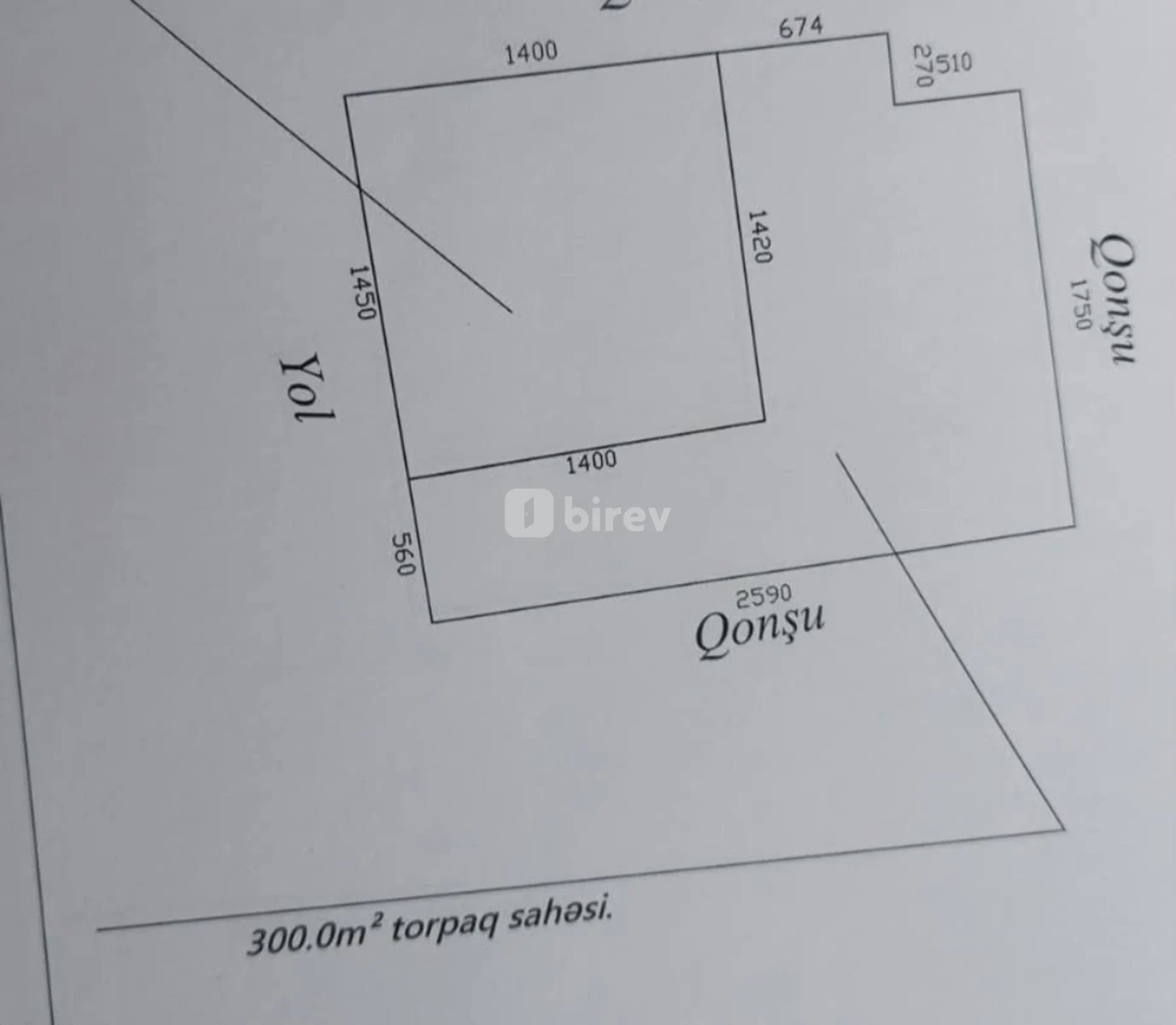 Участок 3 сотки, пос. Бузовна, Musa Nağıyev dalan 13, Хазарский район — фото 6