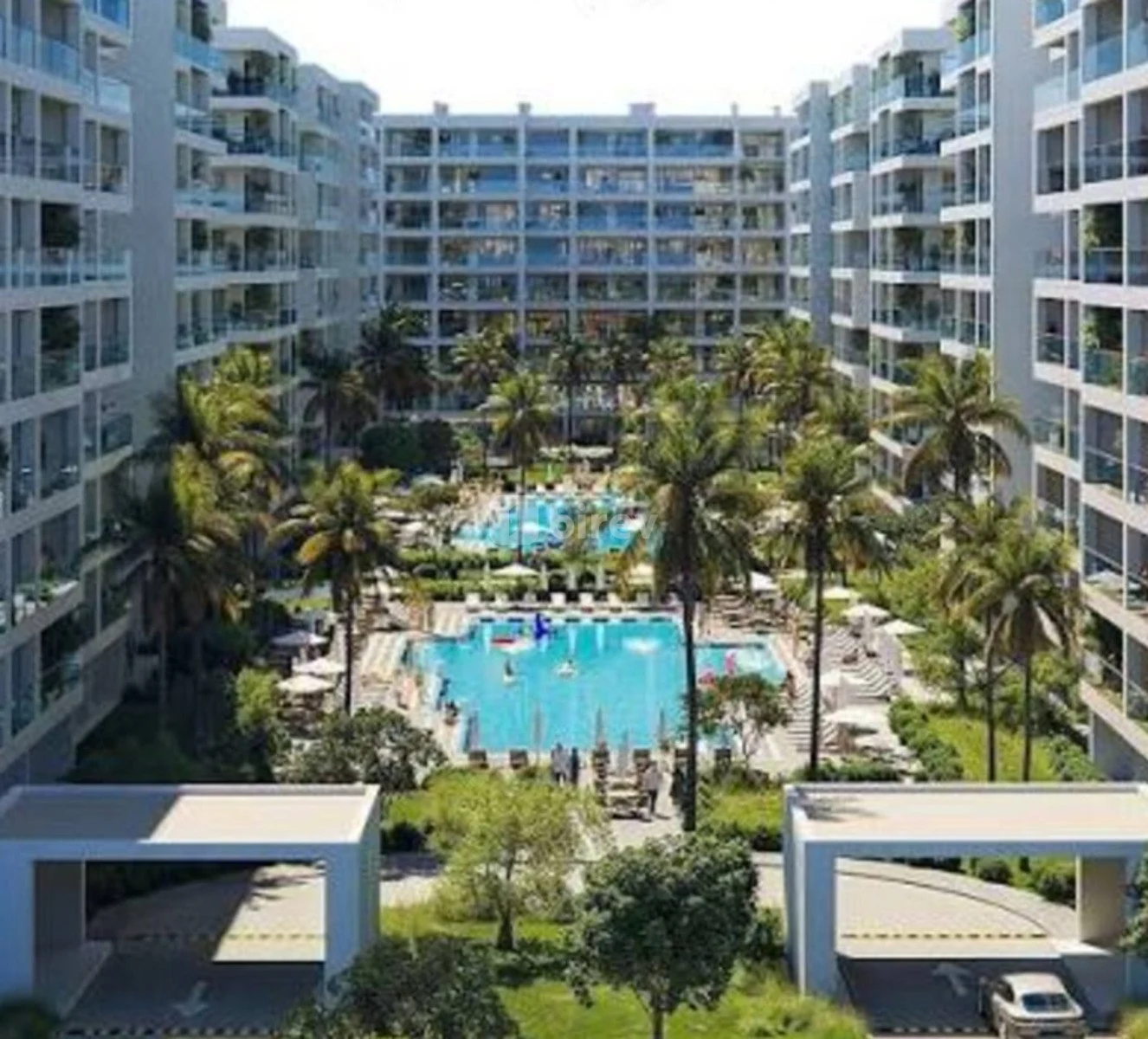 1 otaqlı mənzil, Nardaran q., Park Residence 3, Sabunçu rayonu — şəkil 1