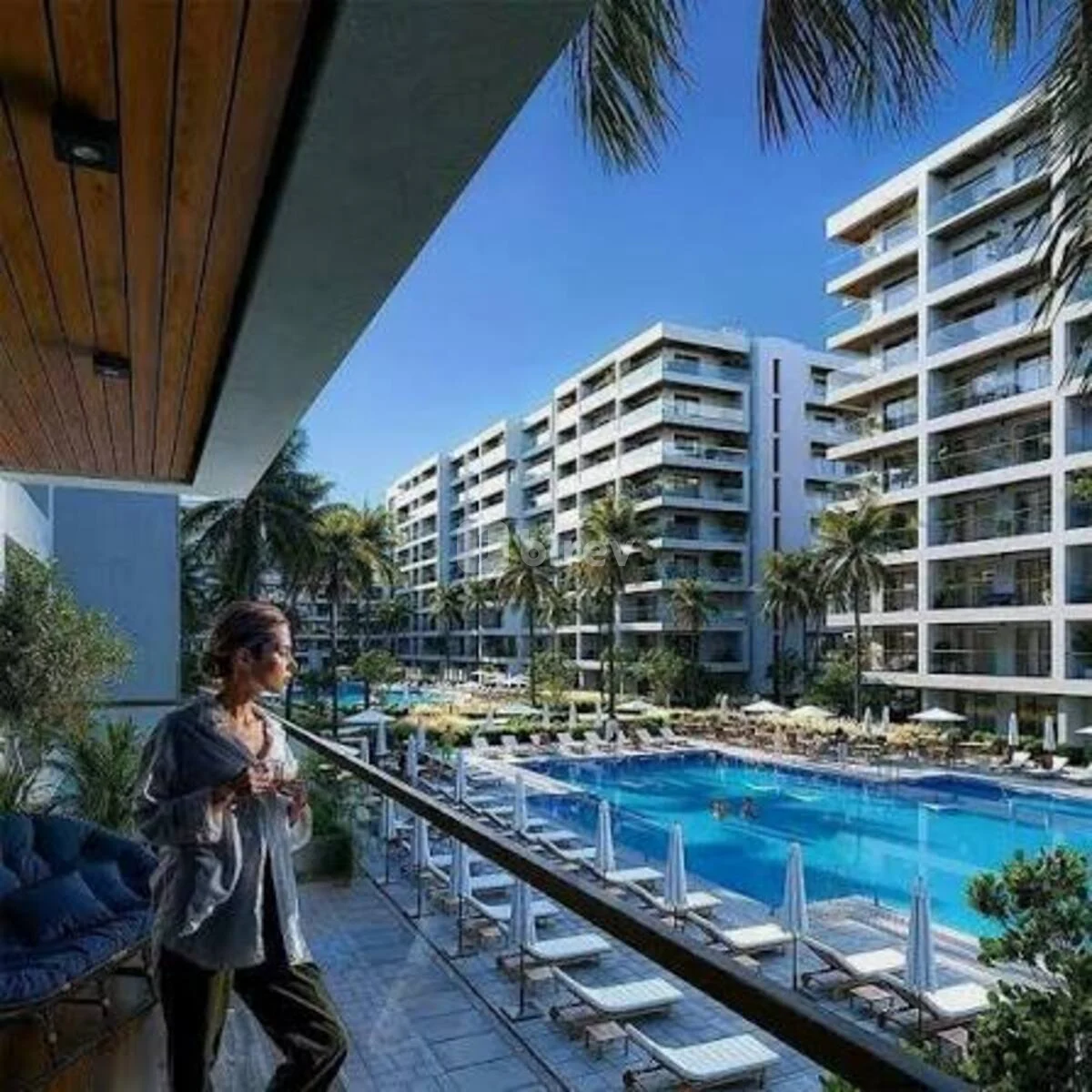 1 otaqlı mənzil, Nardaran q., Park Residence 3, Sabunçu rayonu — şəkil 2