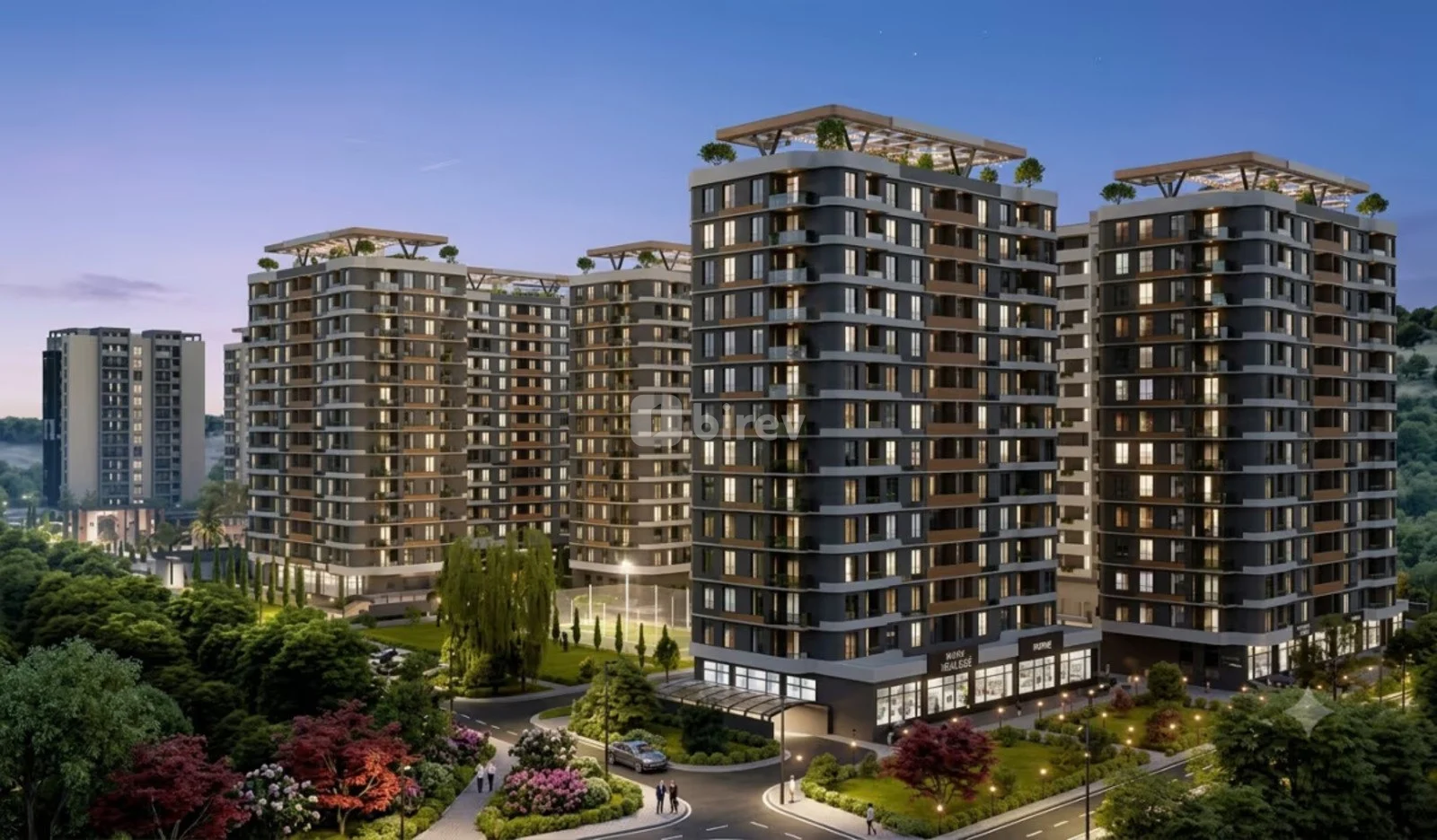 1 otaqlı mənzil, Nardaran q., Park Residence 3, Sabunçu rayonu — şəkil 3