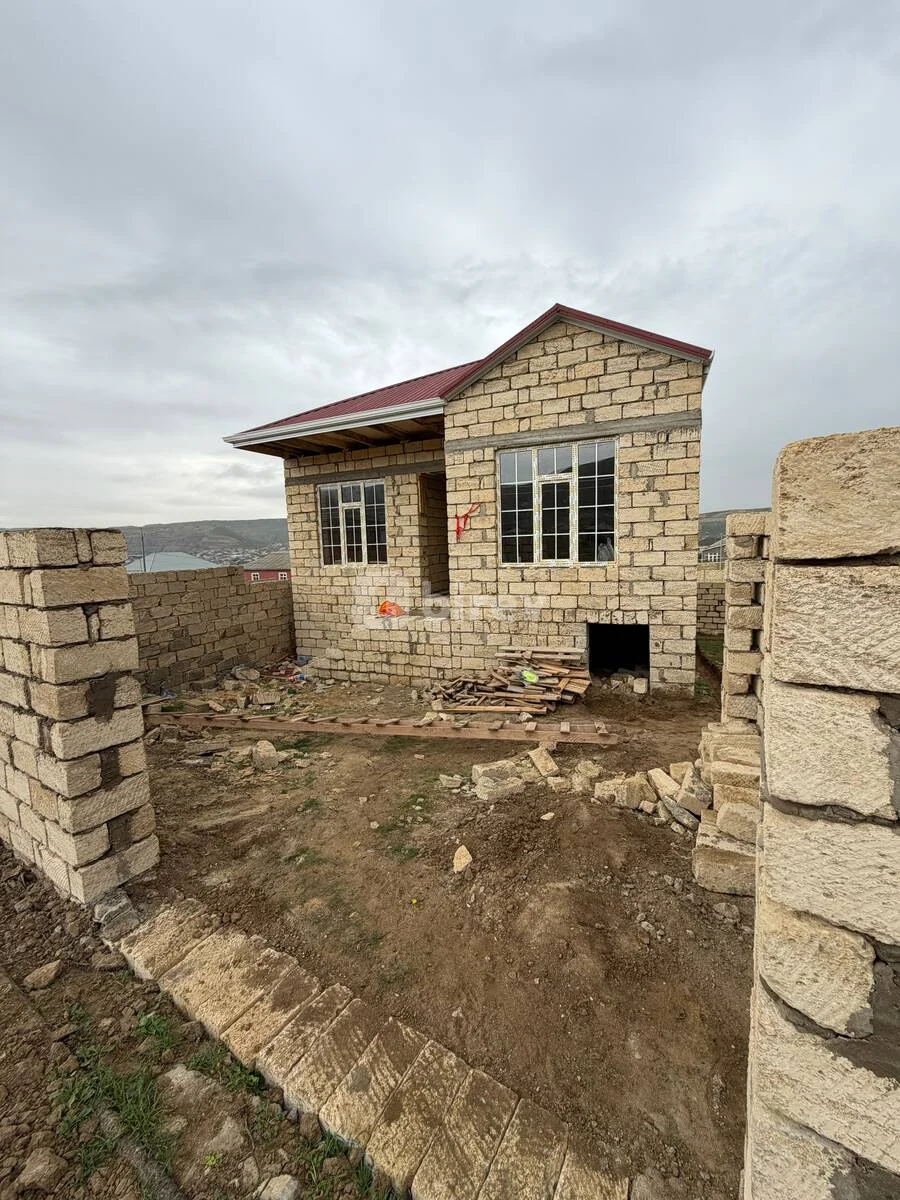 3 otaqlı həyət evi, Qobu q., Qobu qəsəbəsi, Abşeron rayonu — şəkil 1