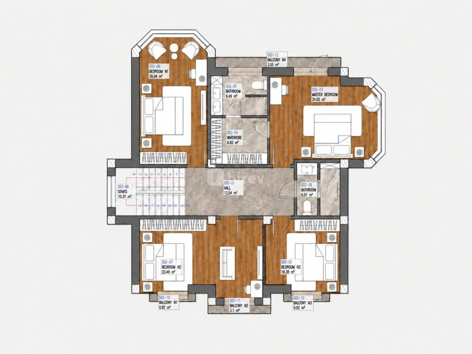 8 otaqlı həyət evi, Sea Breeze q., Sea Breeze qəs., Sabunçu rayonu — şəkil 7