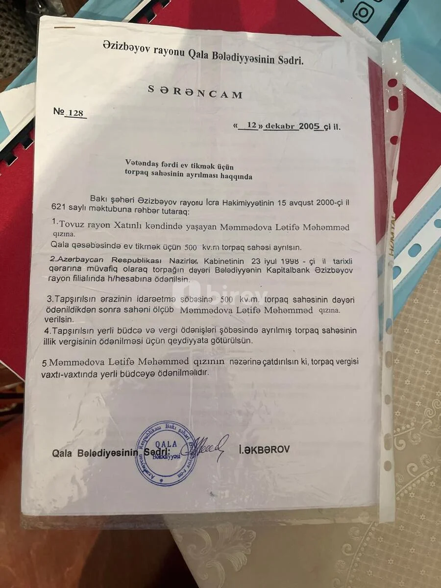4 otaqlı həyət evi, Qala q., Qala qəsəbəsi, Xəzər rayonu — şəkil 7