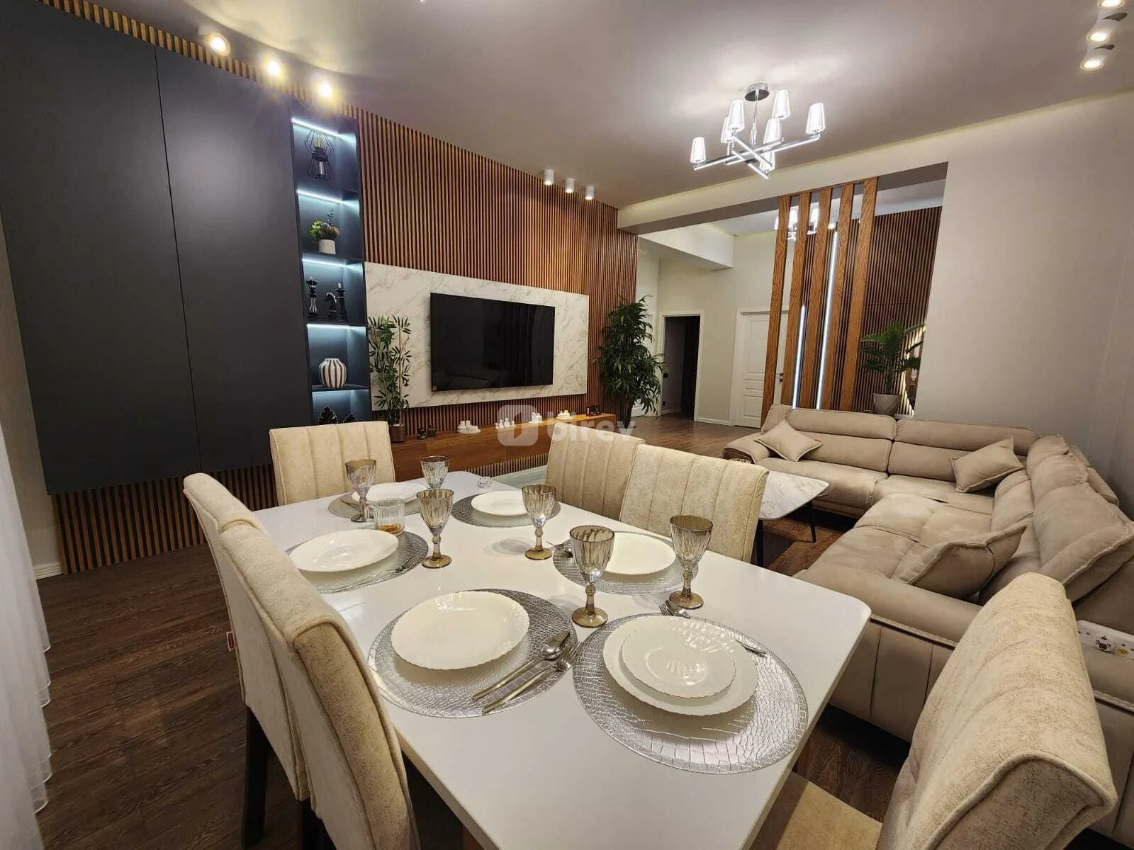 3 otaqlı mənzil, Ağ şəhər q., Park Place Yaşayış Kompleksi, Xətai rayonu — şəkil 1
