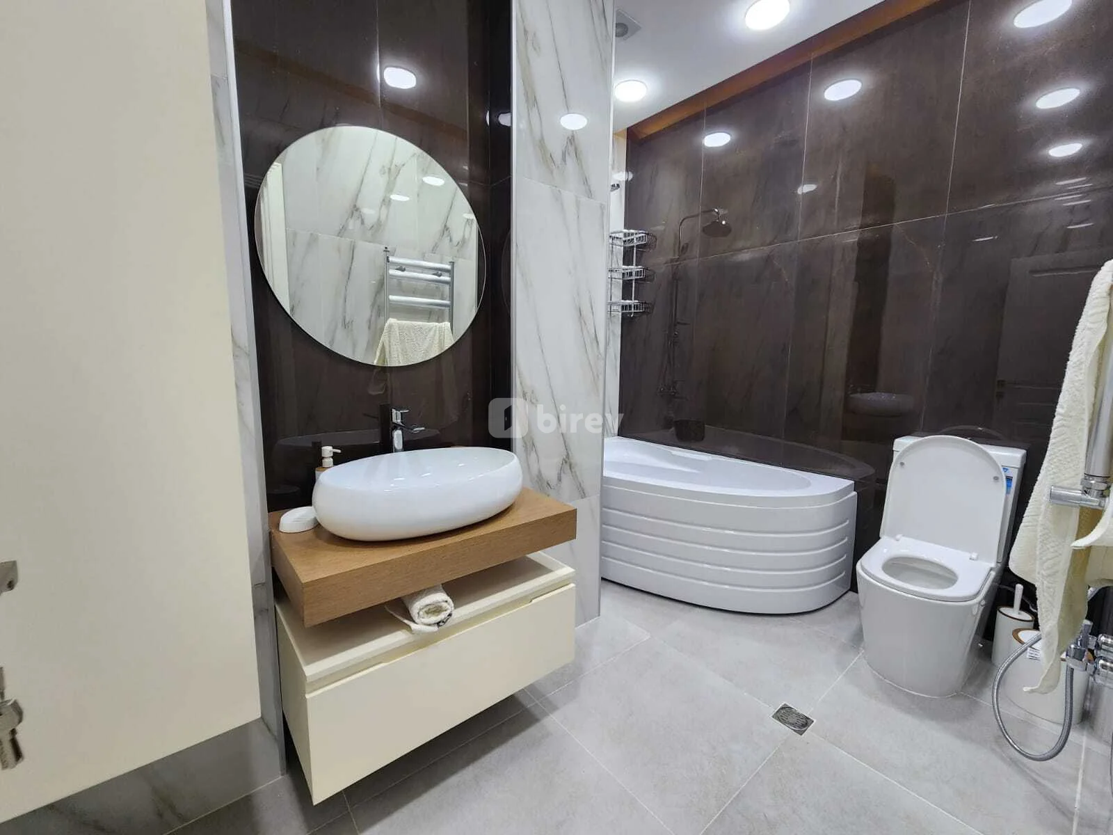 3 otaqlı mənzil, Ağ şəhər q., Park Place Yaşayış Kompleksi, Xətai rayonu — şəkil 15