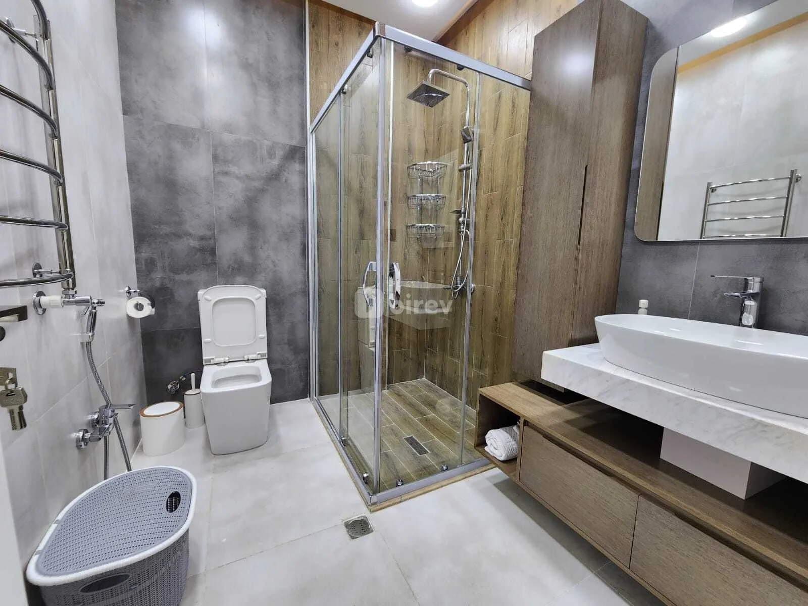 3 otaqlı mənzil, Ağ şəhər q., Park Place Yaşayış Kompleksi, Xətai rayonu — şəkil 16