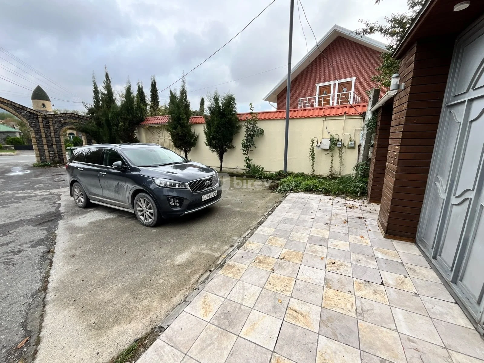 5 otaqlı həyət evi, Qəbələ rayonu, Heydər Əliyev prospekti — şəkil 1