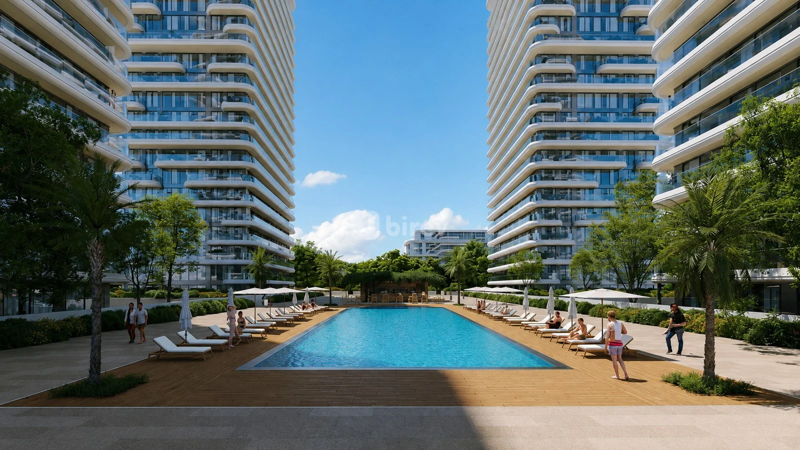 2 otaqlı mənzil, Sea Breeze q., Sky Park YK, Sabunçu rayonu — şəkil 1