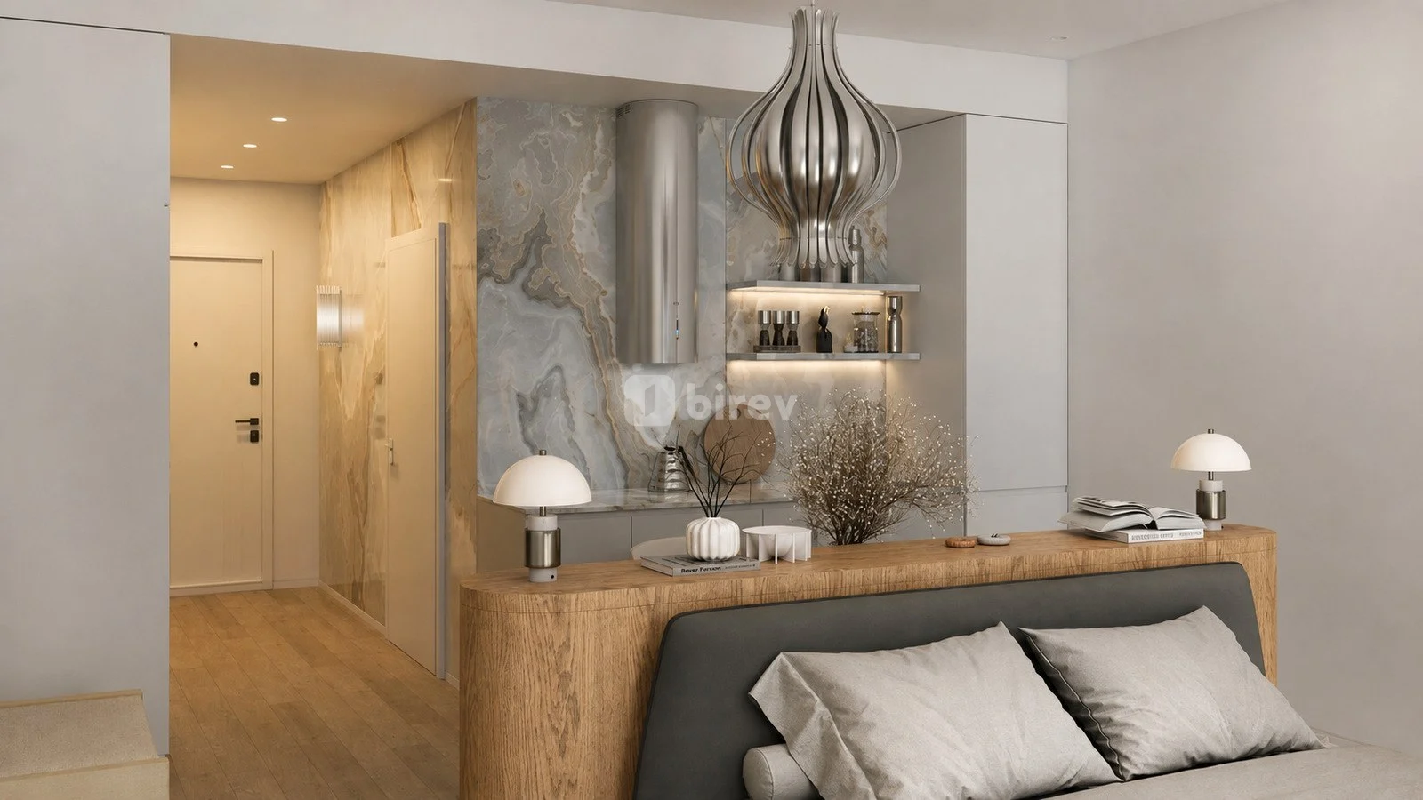 2 otaqlı mənzil, Sea Breeze q., Sky Park YK, Sabunçu rayonu — şəkil 8