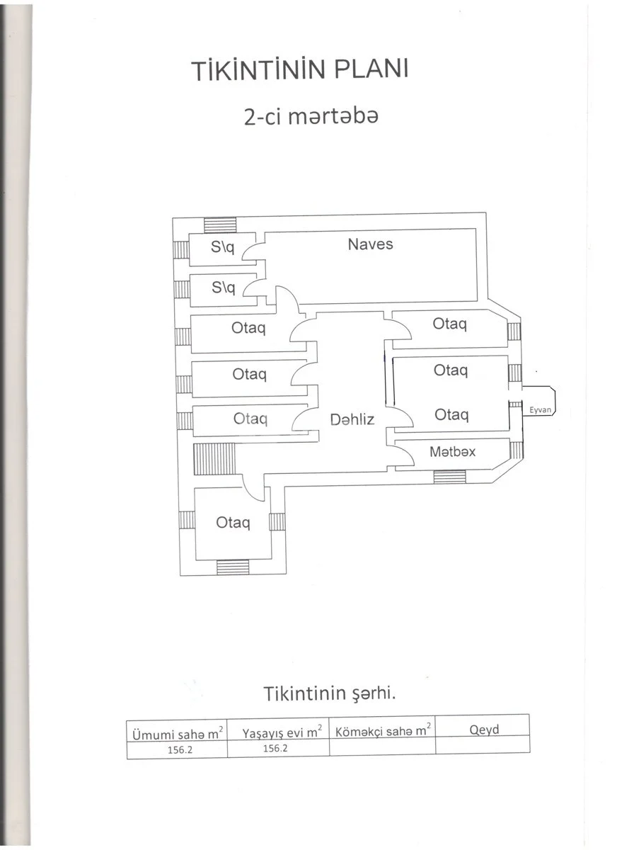 7 otaqlı həyət evi, Binə q., Murad Əliyev 36, Xəzər rayonu — şəkil 3