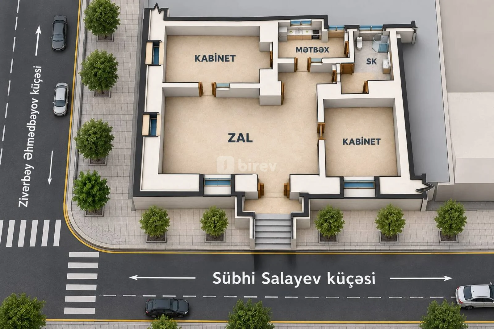 Obyekt, Yasamal rayonu, Sübhi Salayev küçəsi, Bakı şəhəri — şəkil 2
