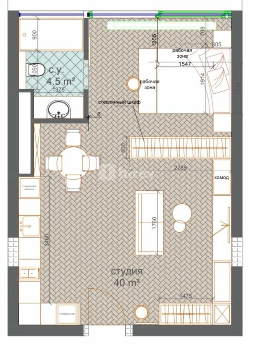 2 otaqlı mənzil, Nardaran q., Sea Breeze Resort, Sabunçu rayonu — şəkil 3