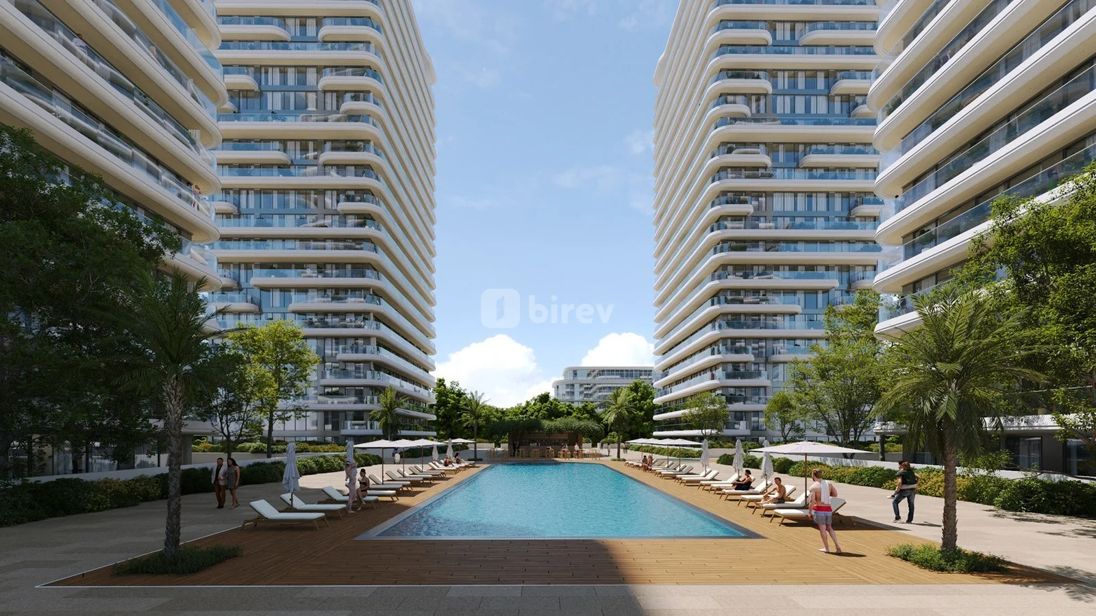 2 otaqlı mənzil, Nardaran q., Sea Breeze Resort, Sabunçu rayonu — şəkil 4