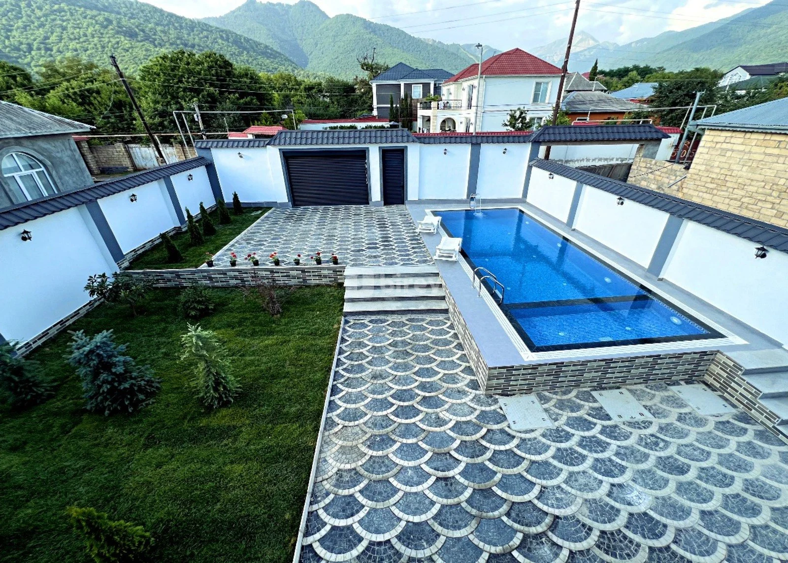 6 otaqlı həyət evi, Qəbələ rayonu, Cəfər Cabbarlı 9 — şəkil 15