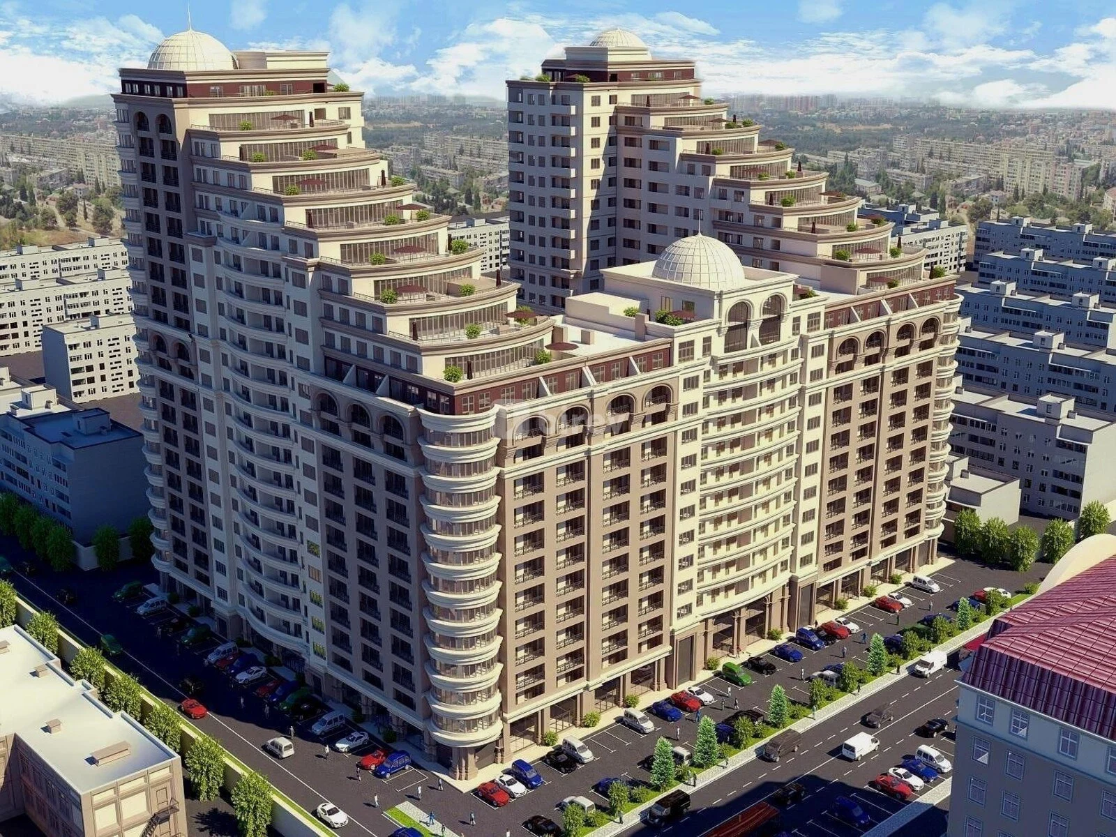 3 otaqlı mənzil, Bakıxanov q., Bakıxanov qəs, Sabunçu rayonu — şəkil 1