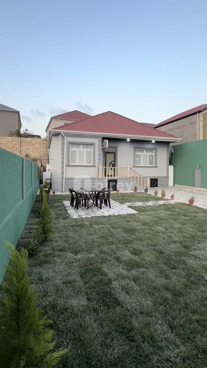 4 otaqlı həyət evi, Məmmədli q., Məmmədli qəs., Abşeron rayonu — şəkil 1