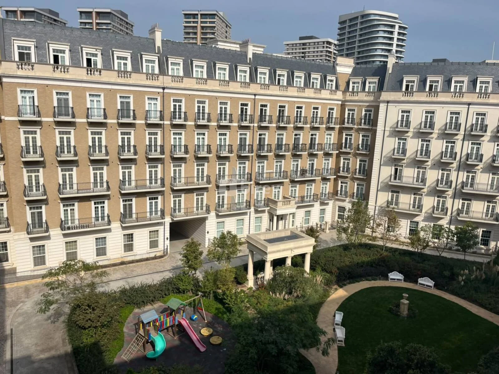 3-комнатная квартира, пос. Белый город, 1. yaşıl ada küçəsi, Хатаинский район — фото 14