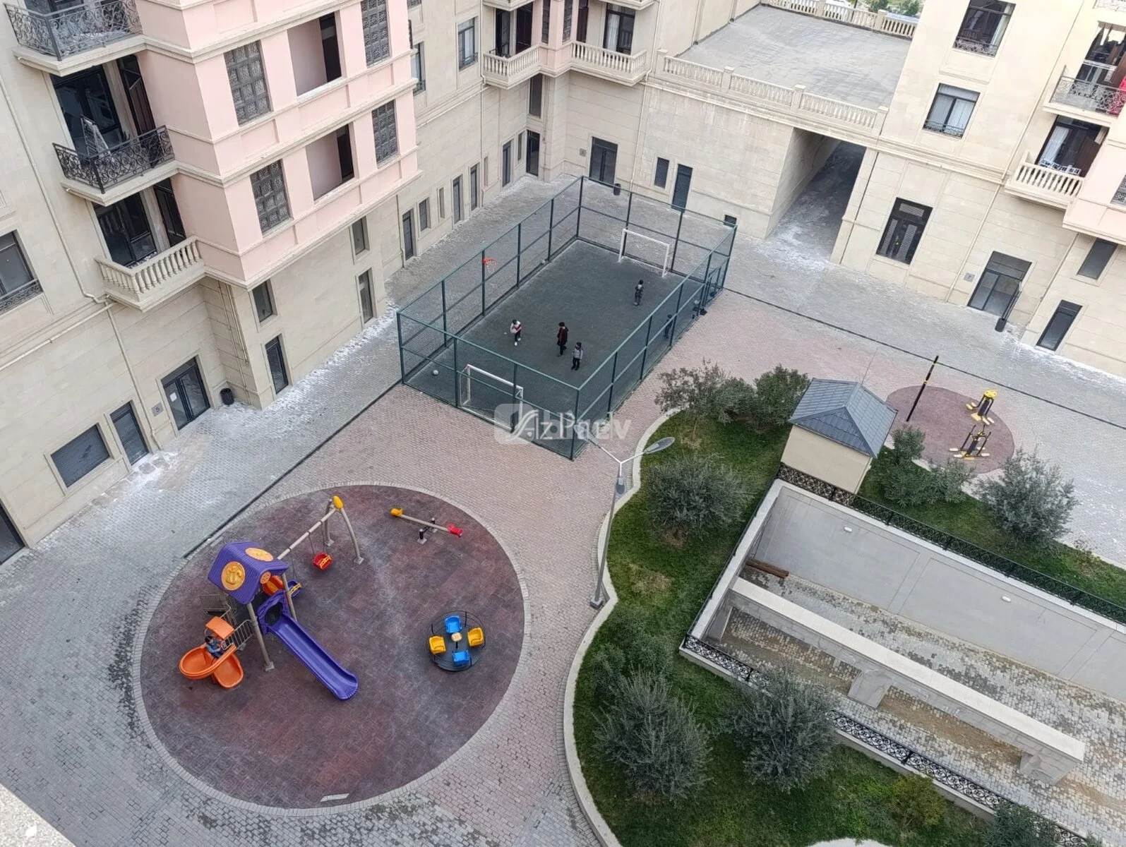 3 otaqlı mənzil, Ağ şəhər q., Mərkəzi Bulvar küç., Xətai rayonu — şəkil 3