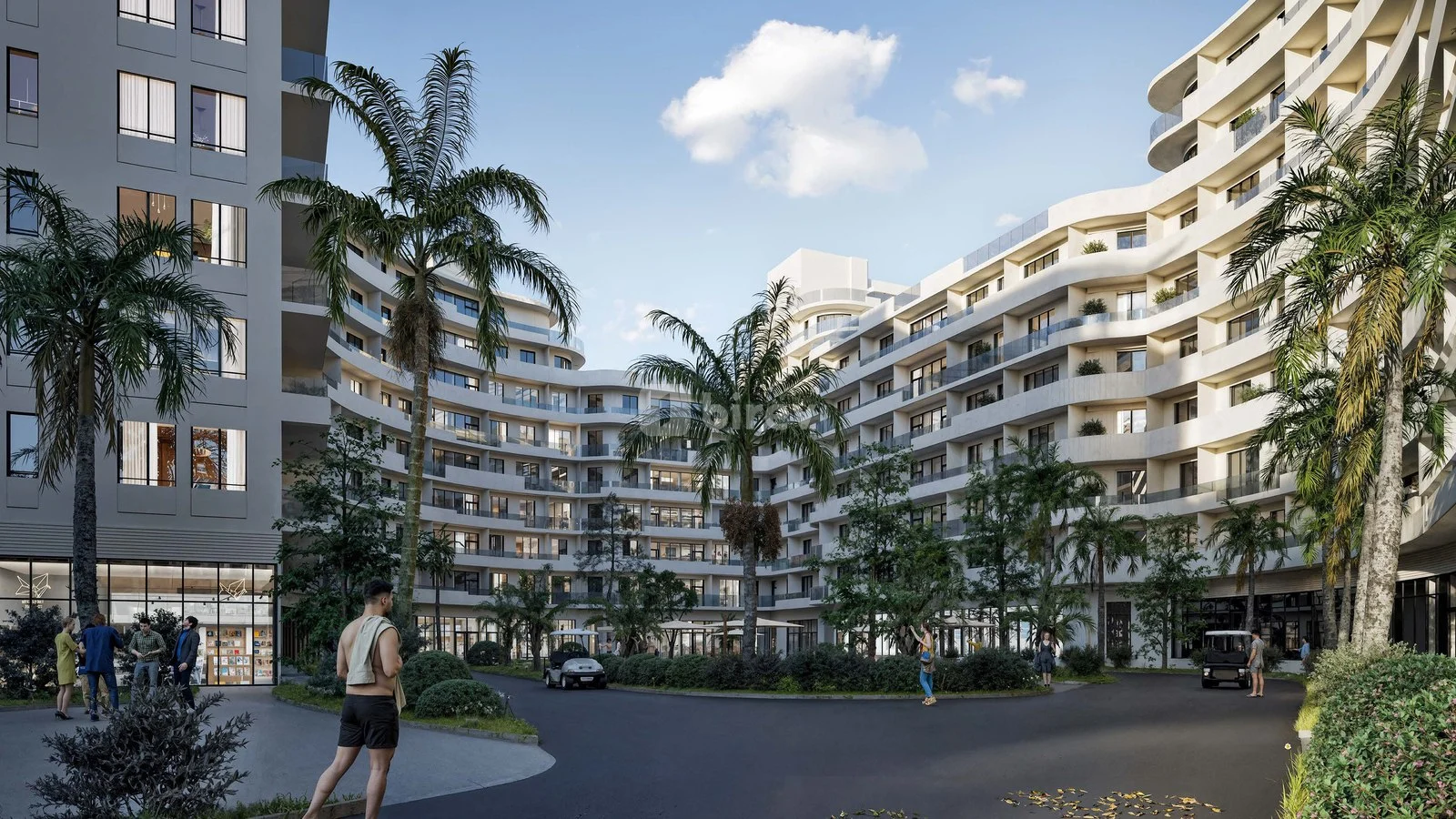 1-комнатная квартира, пос. Нардаран, Sea Breeze, Сабунчинский район — фото 6