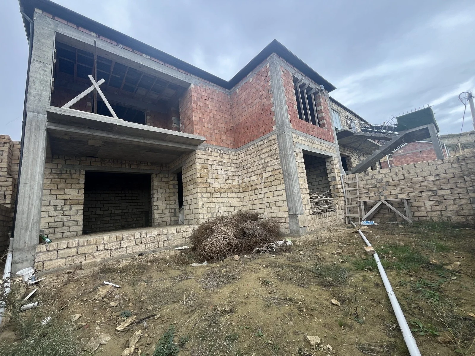 5 otaqlı həyət evi, Badamdar q., Badamdar qəsəbəsi, Səbail rayonu — şəkil 4