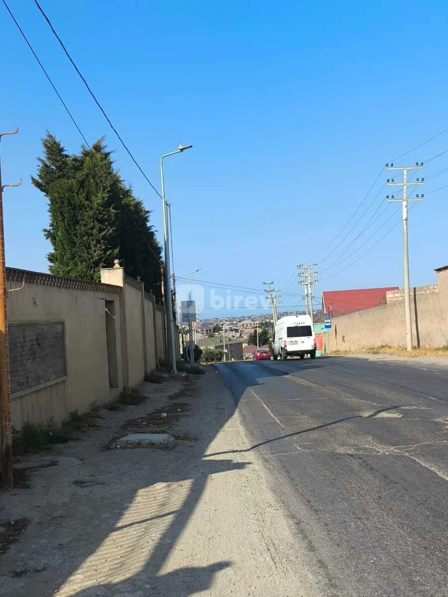 10 sot torpaq, Saray q., Məhəmməd Əmin Rəsulzadə küçəsi, Abşeron rayonu — şəkil 3