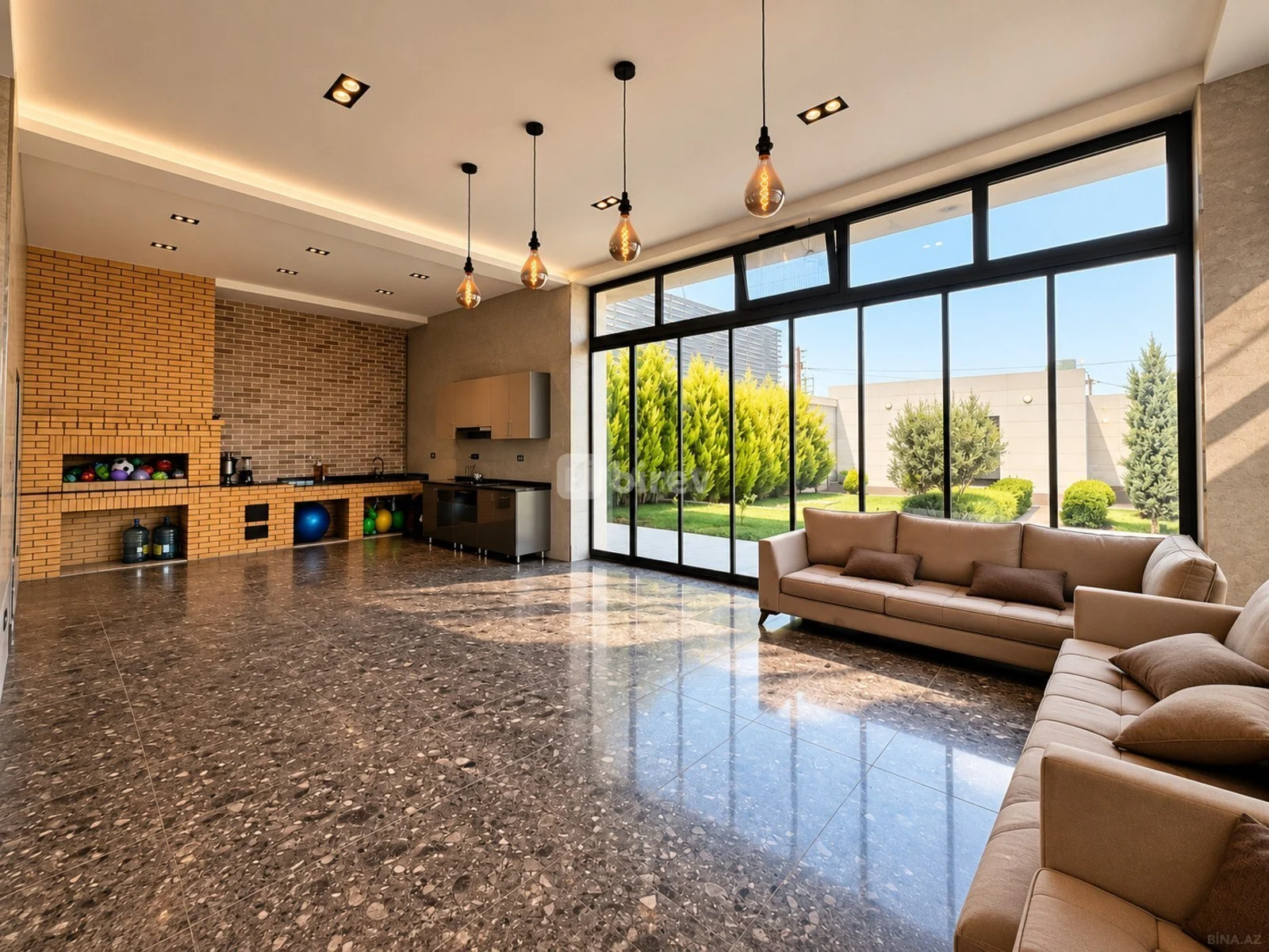 7 otaqlı həyət evi, Şüvəlan q., Almas İldırım küç., Xəzər rayonu — şəkil 25