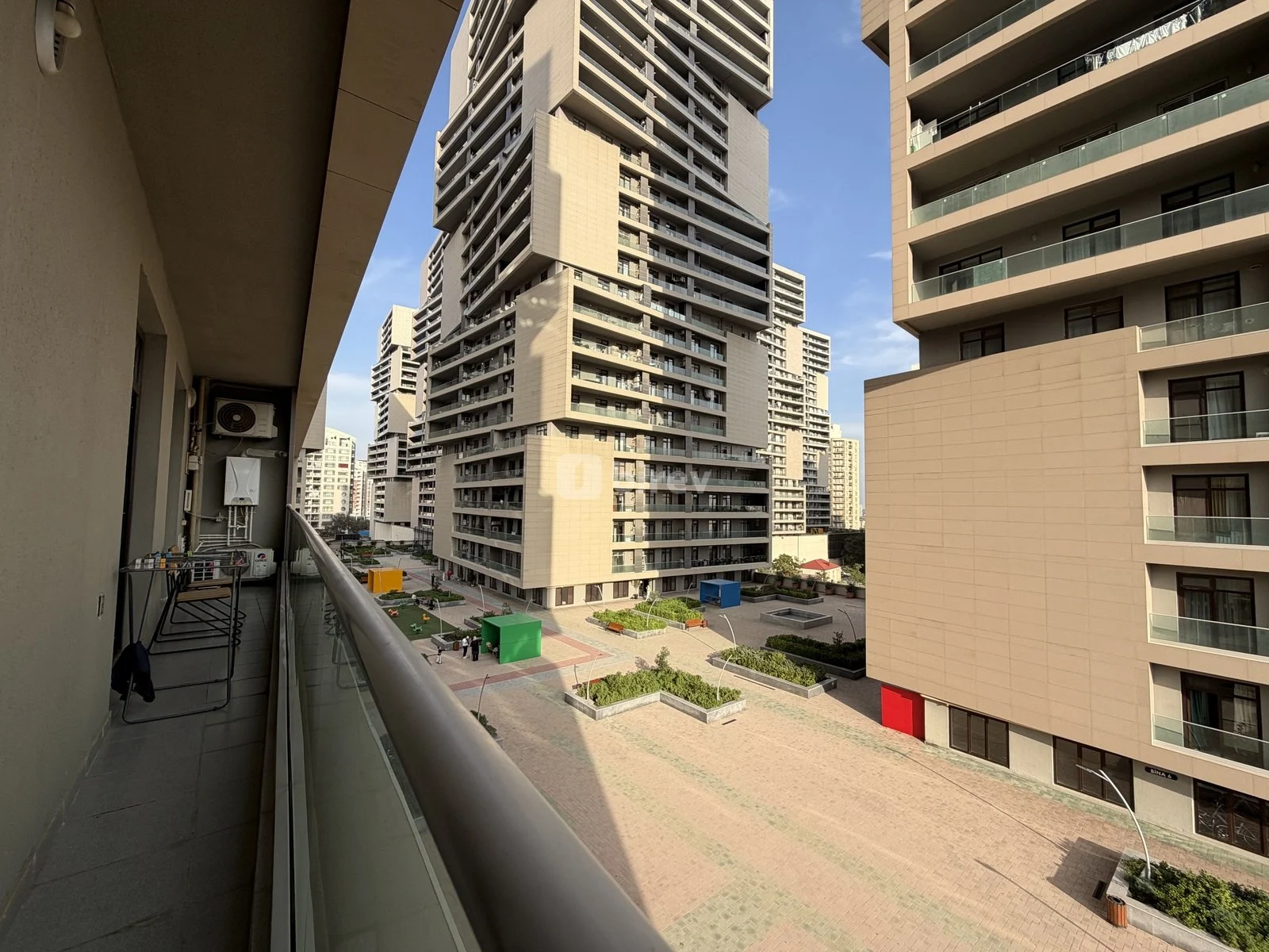 3 otaqlı mənzil, Yasamal q., Grand Hayat yaşayış kompleksi, Yasamal rayonu — şəkil 15