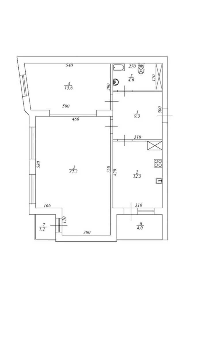 3 otaqlı mənzil, Kubinka q., Əlibəy Hüseynzadə küçəsi, Nəsimi rayonu — şəkil 2