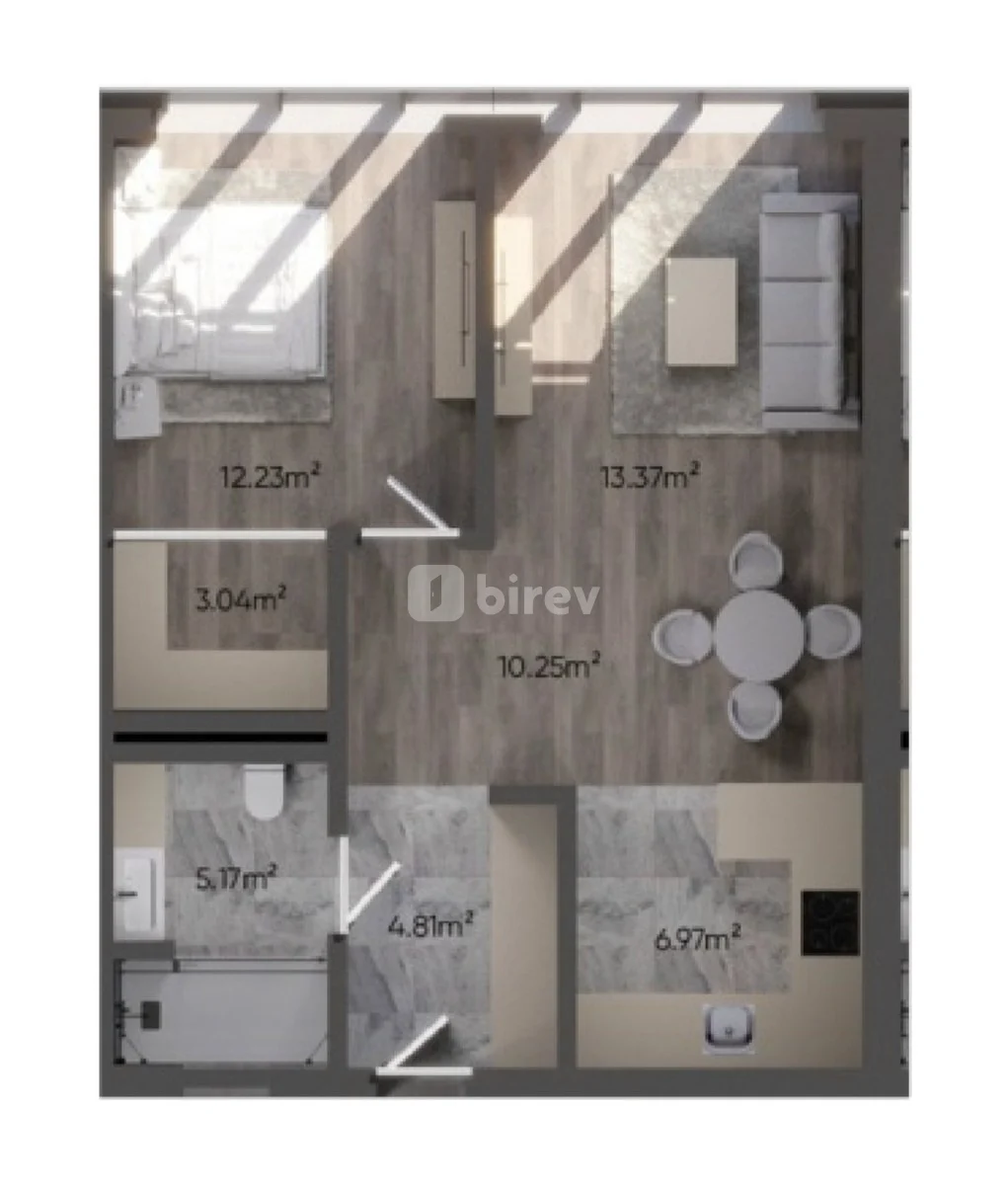 2 otaqlı mənzil, Nardaran q., SEA BREEZE, Sabunçu rayonu — şəkil 1