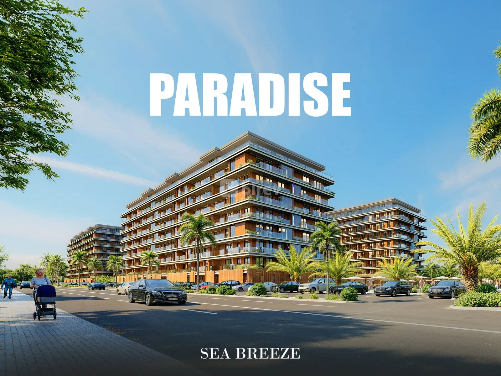 2 otaqlı mənzil, Nardaran q., Sea Breeze, Sabunçu rayonu — şəkil 1