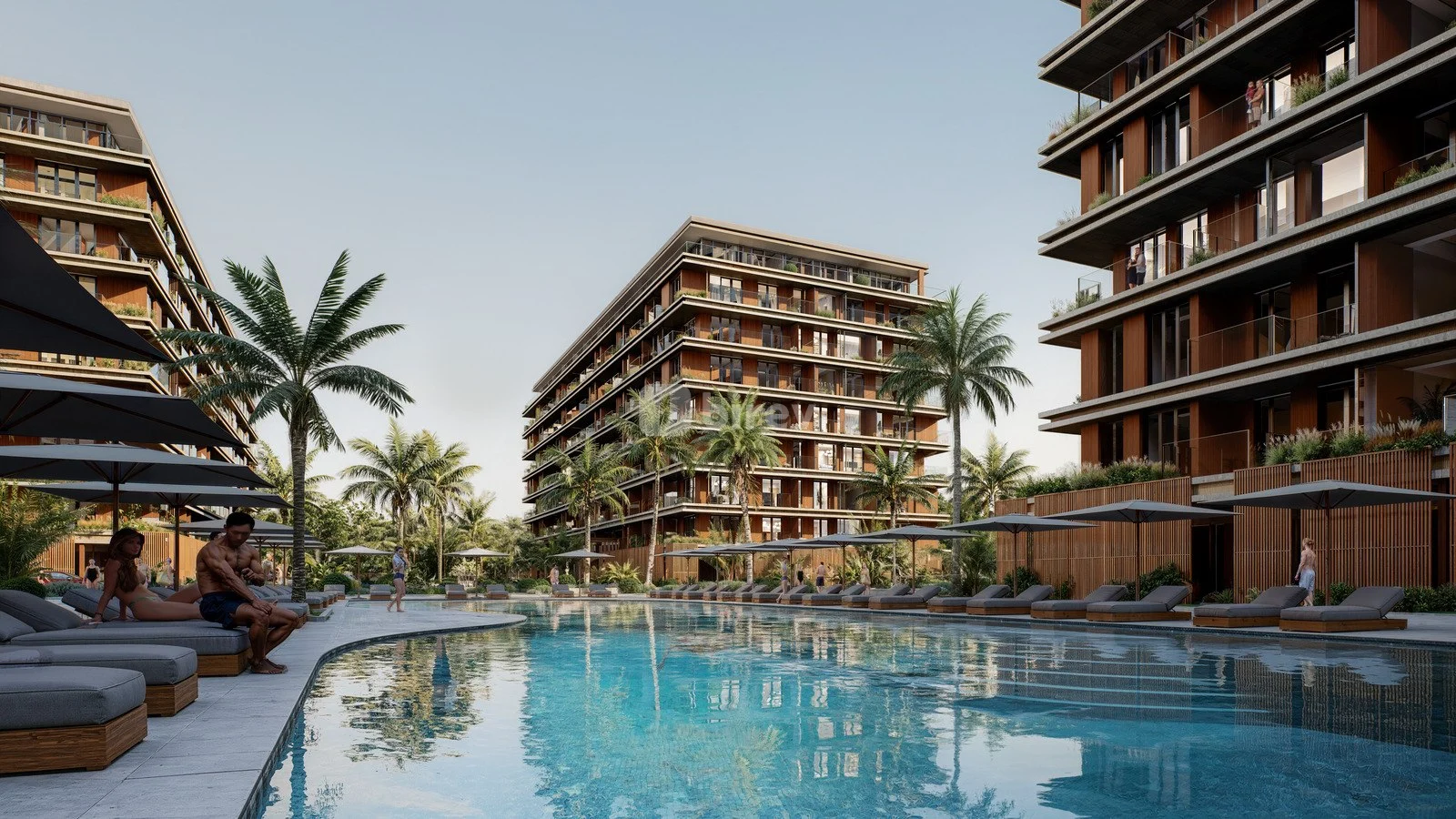 2 otaqlı mənzil, Nardaran q., Sea Breeze, Sabunçu rayonu — şəkil 2
