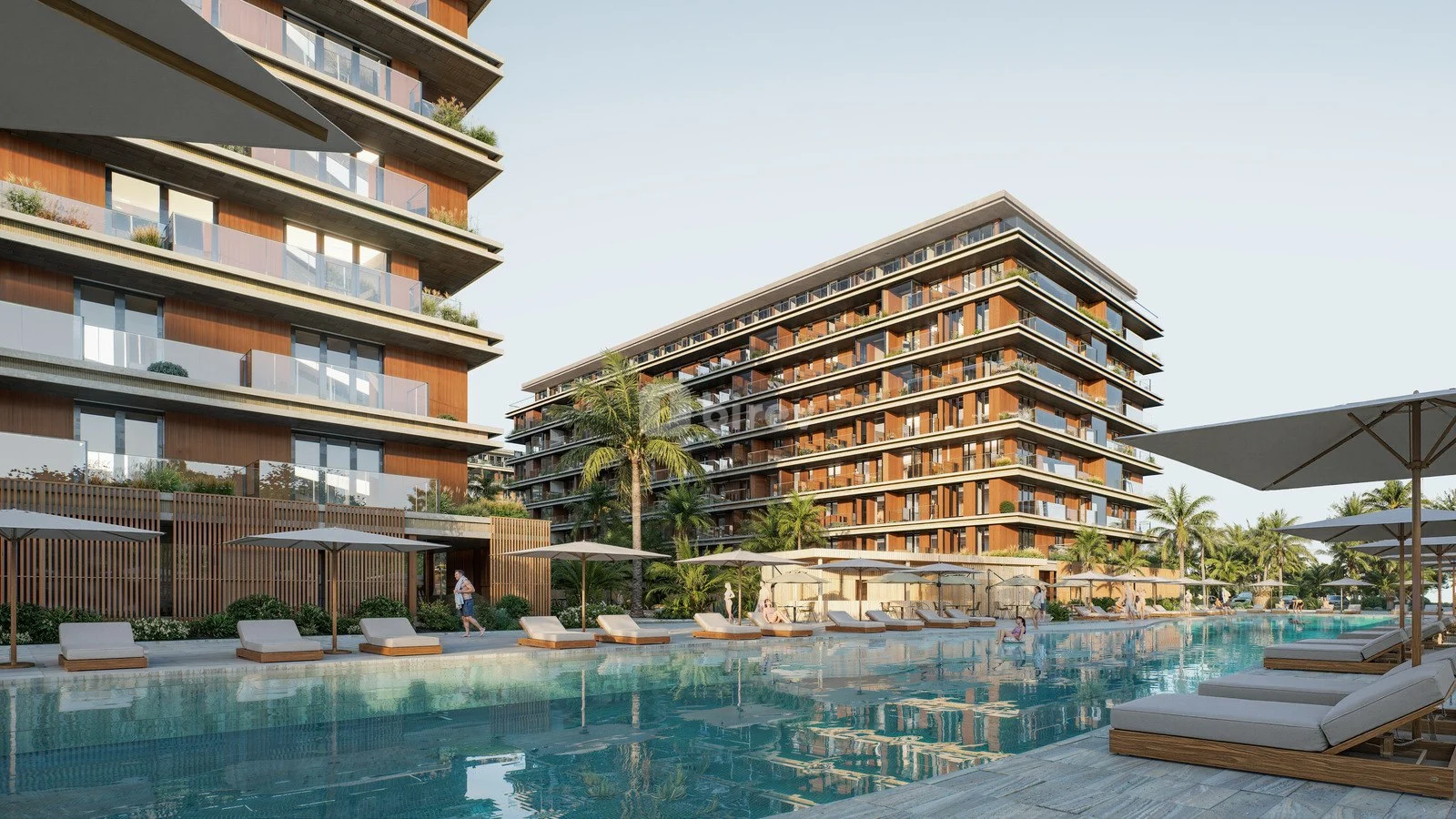 2 otaqlı mənzil, Nardaran q., Sea Breeze, Sabunçu rayonu — şəkil 5