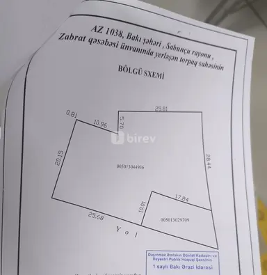 40 sot torpaq, Zabrat q.